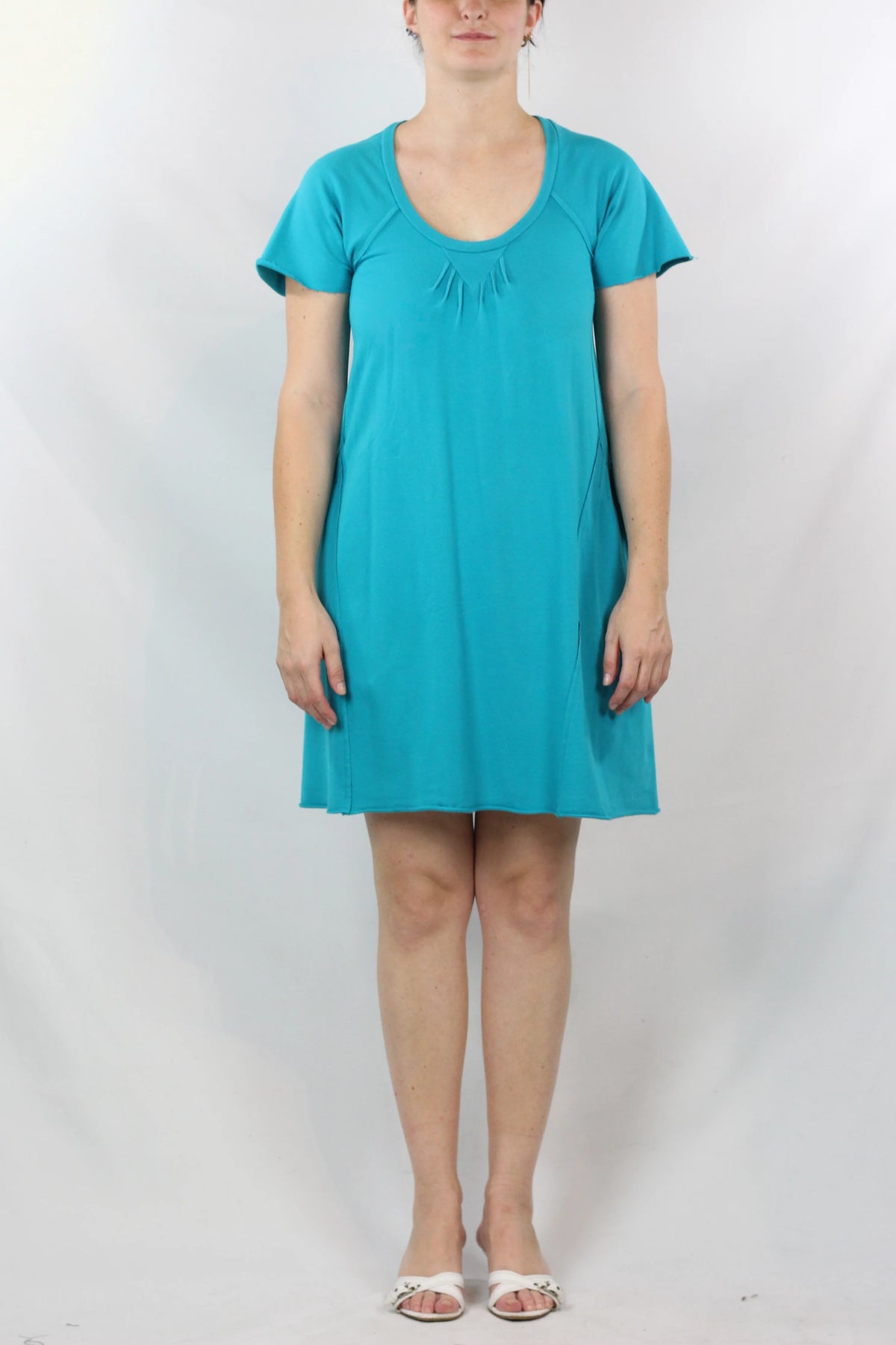 Sweatshirt Dress in Cotton