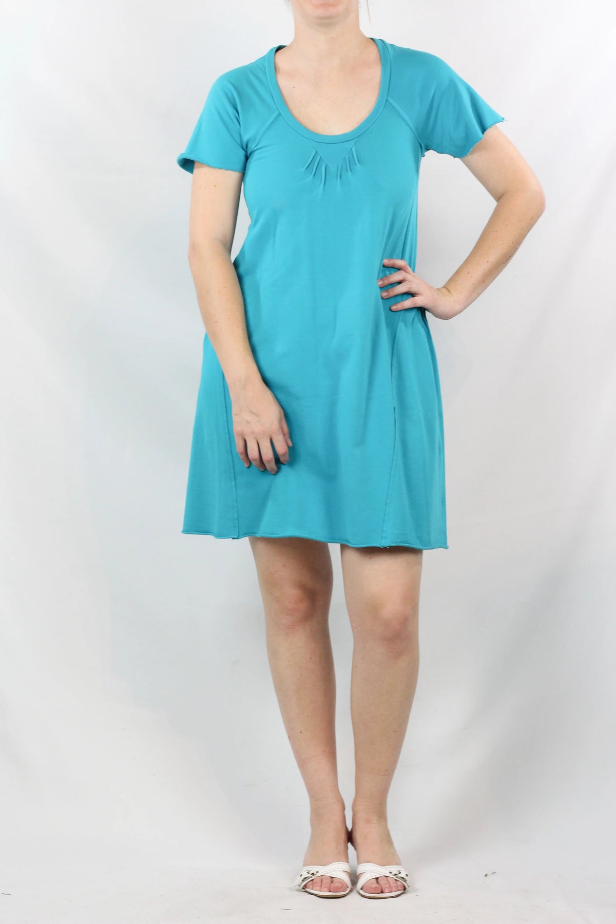 Sweatshirt Dress in Cotton