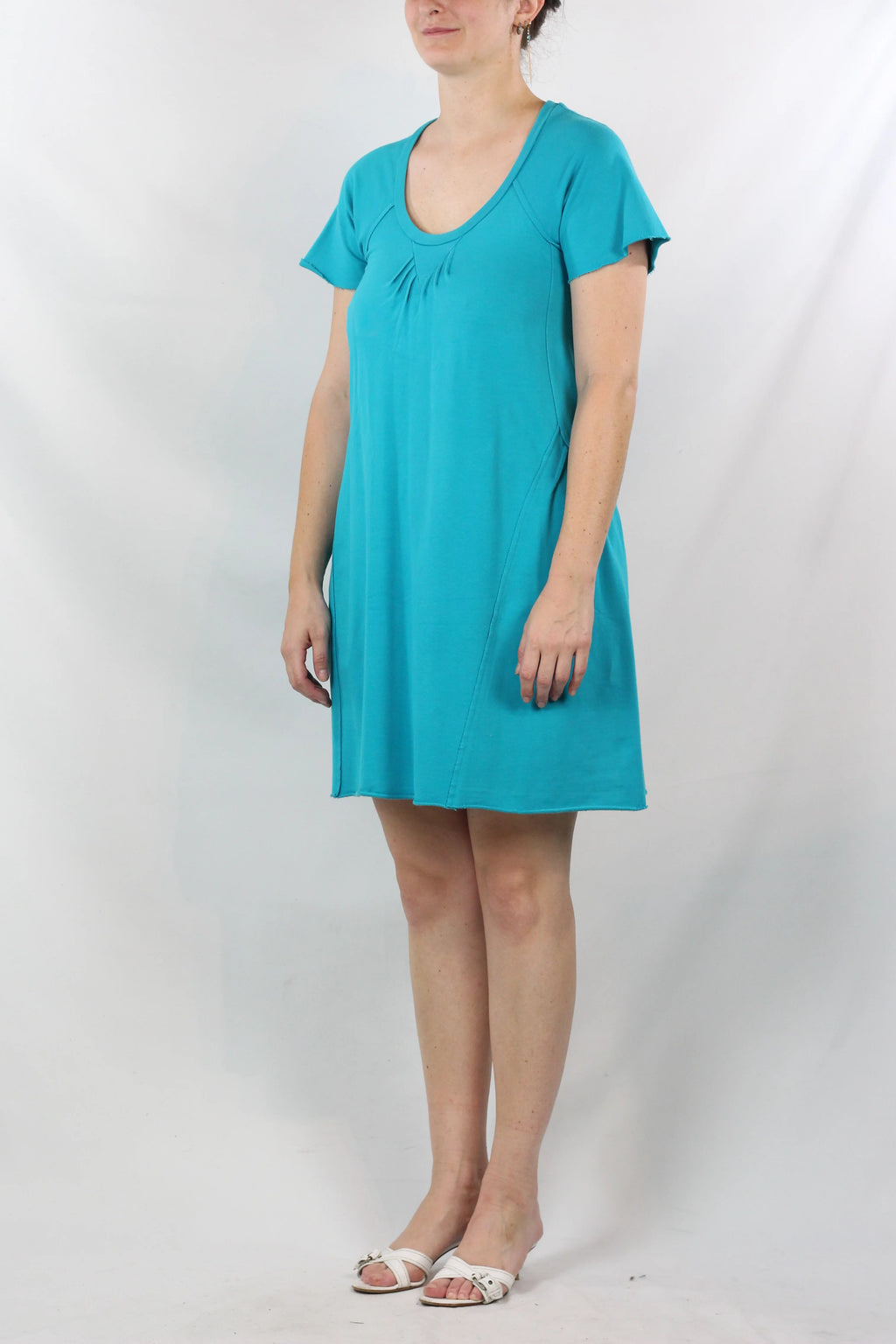 Sweatshirt Dress in Cotton