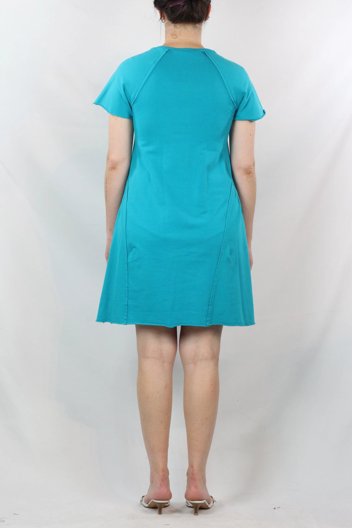 Sweatshirt Dress in Cotton