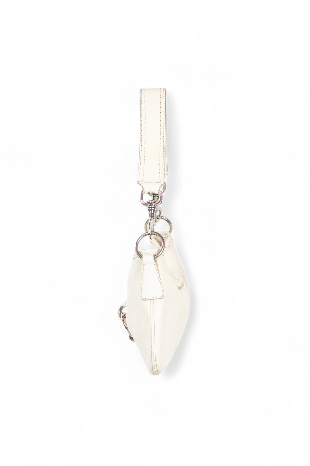 Textured Leather Shoulder Bag