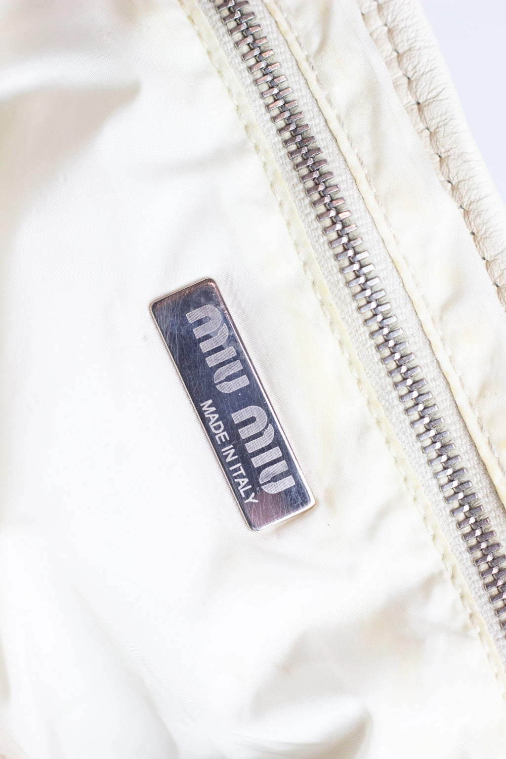 Textured Leather Shoulder Bag