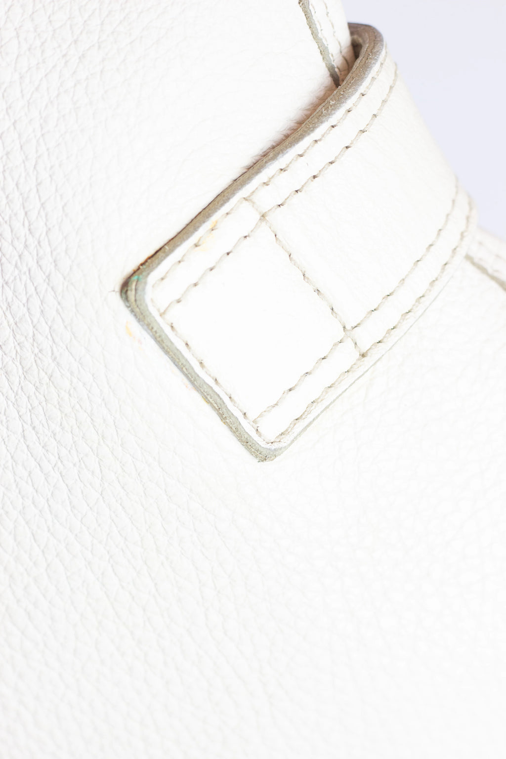 Textured Leather Shoulder Bag