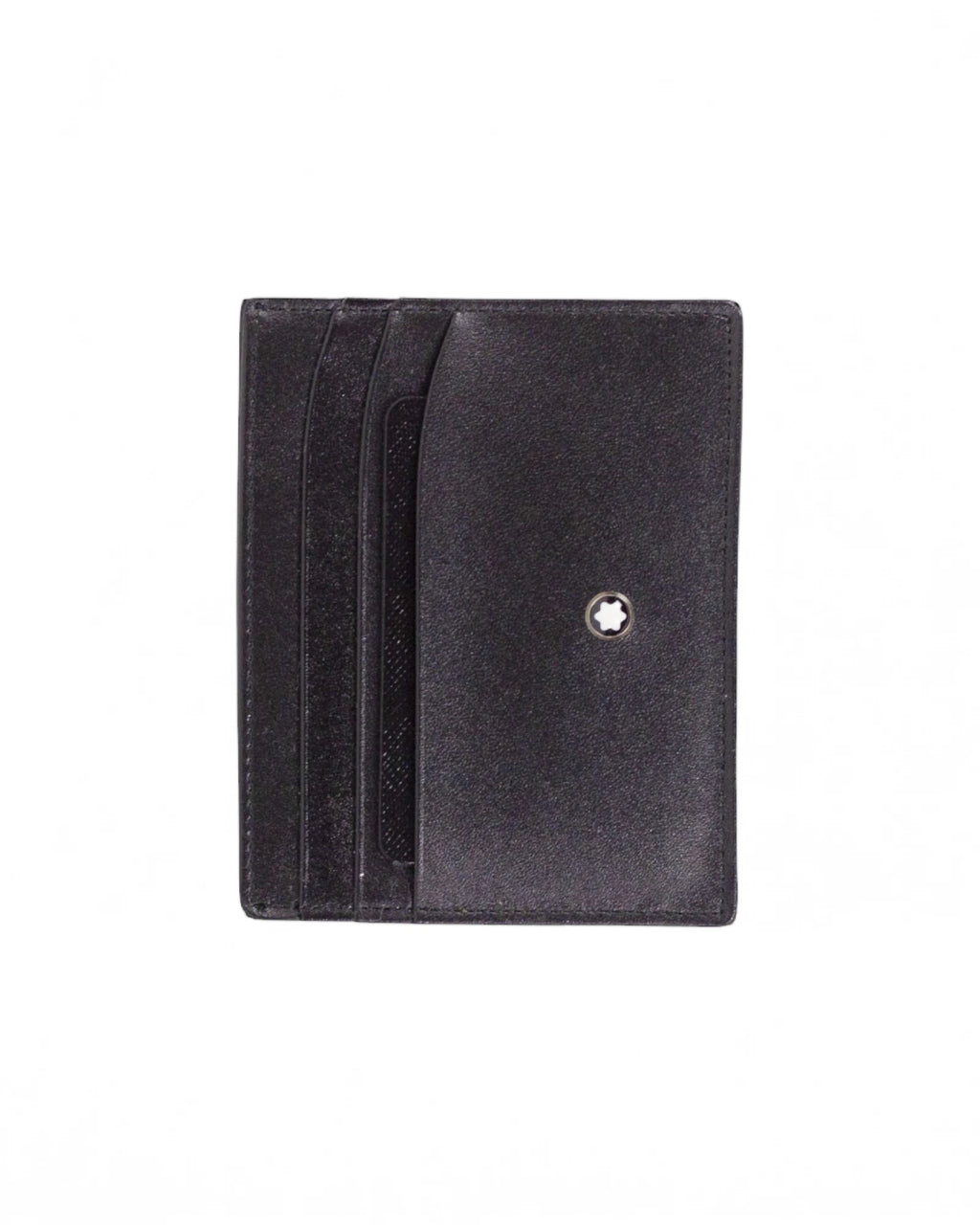 Black Leather Card Holder