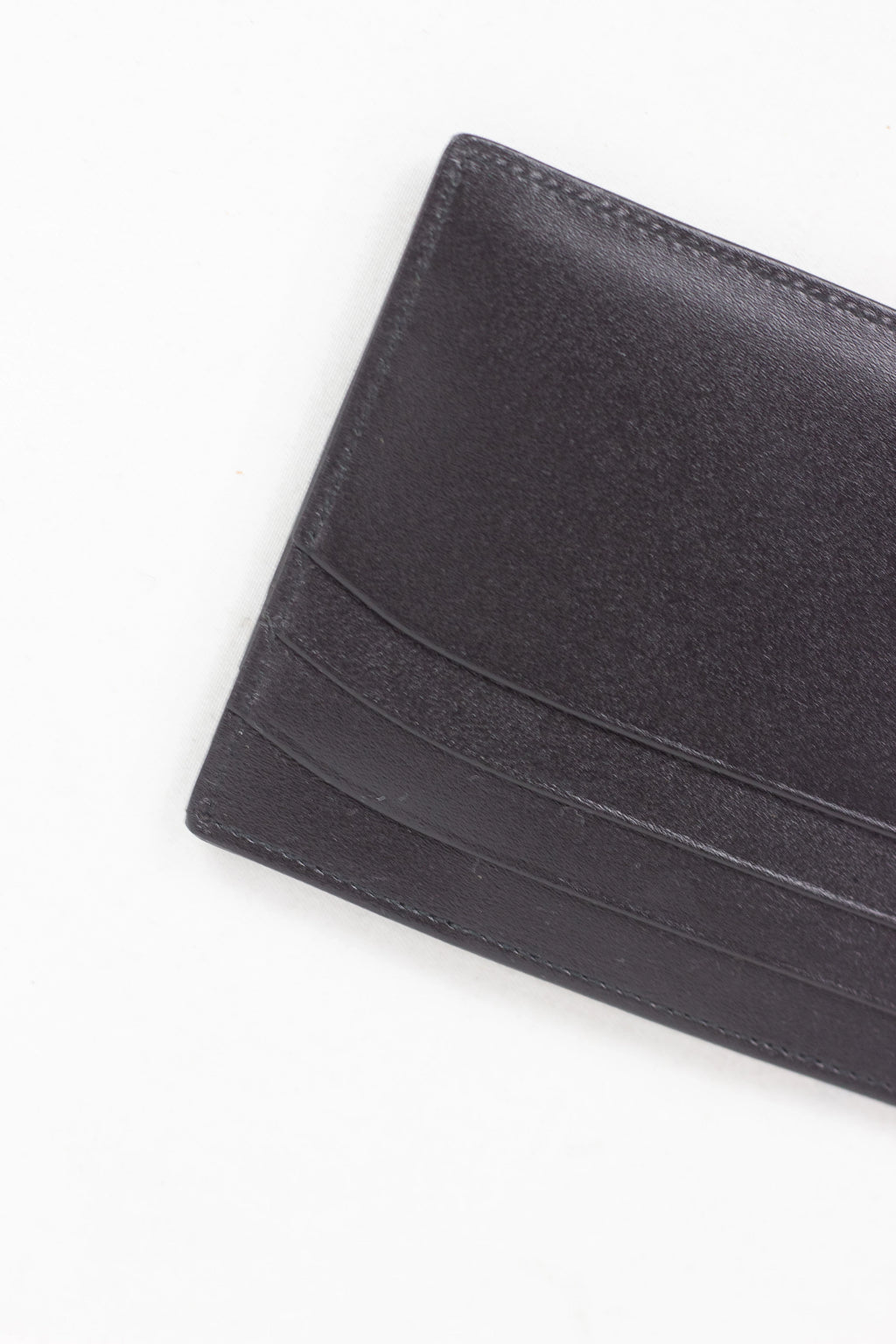 Black Leather Card Holder