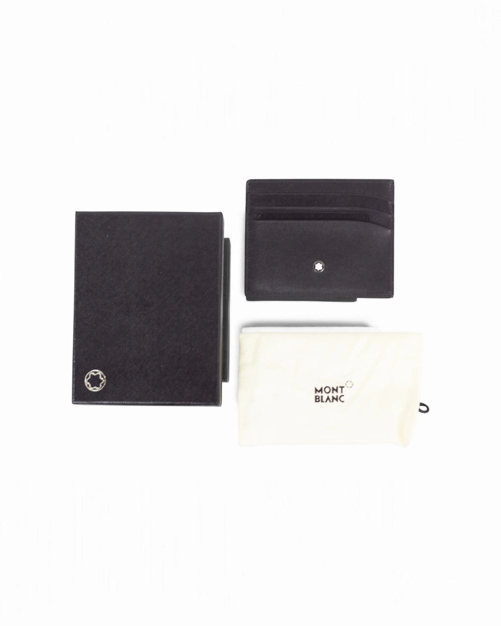 Black Leather Card Holder