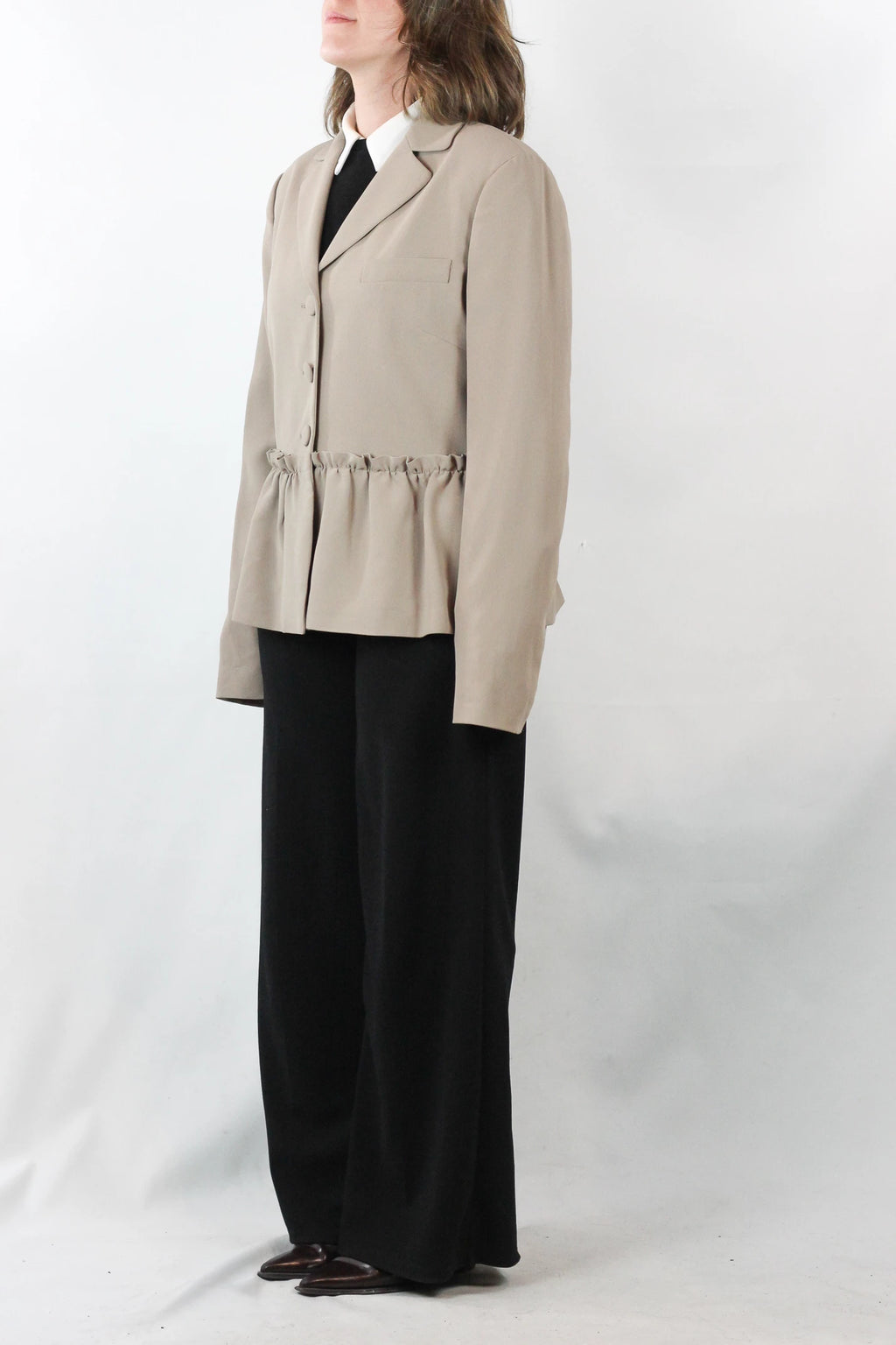 Sand Beige Blazer