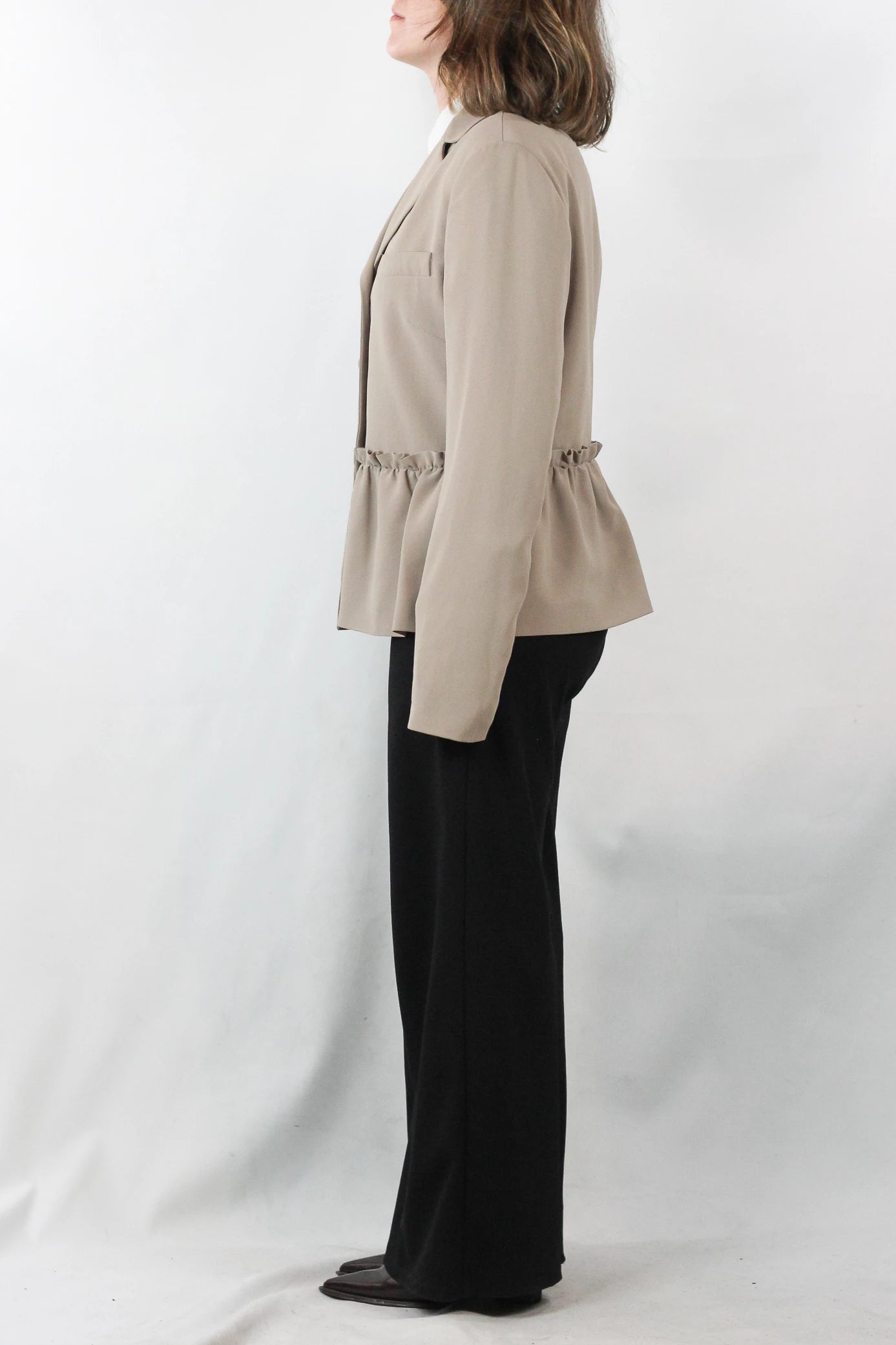 Sand Beige Blazer