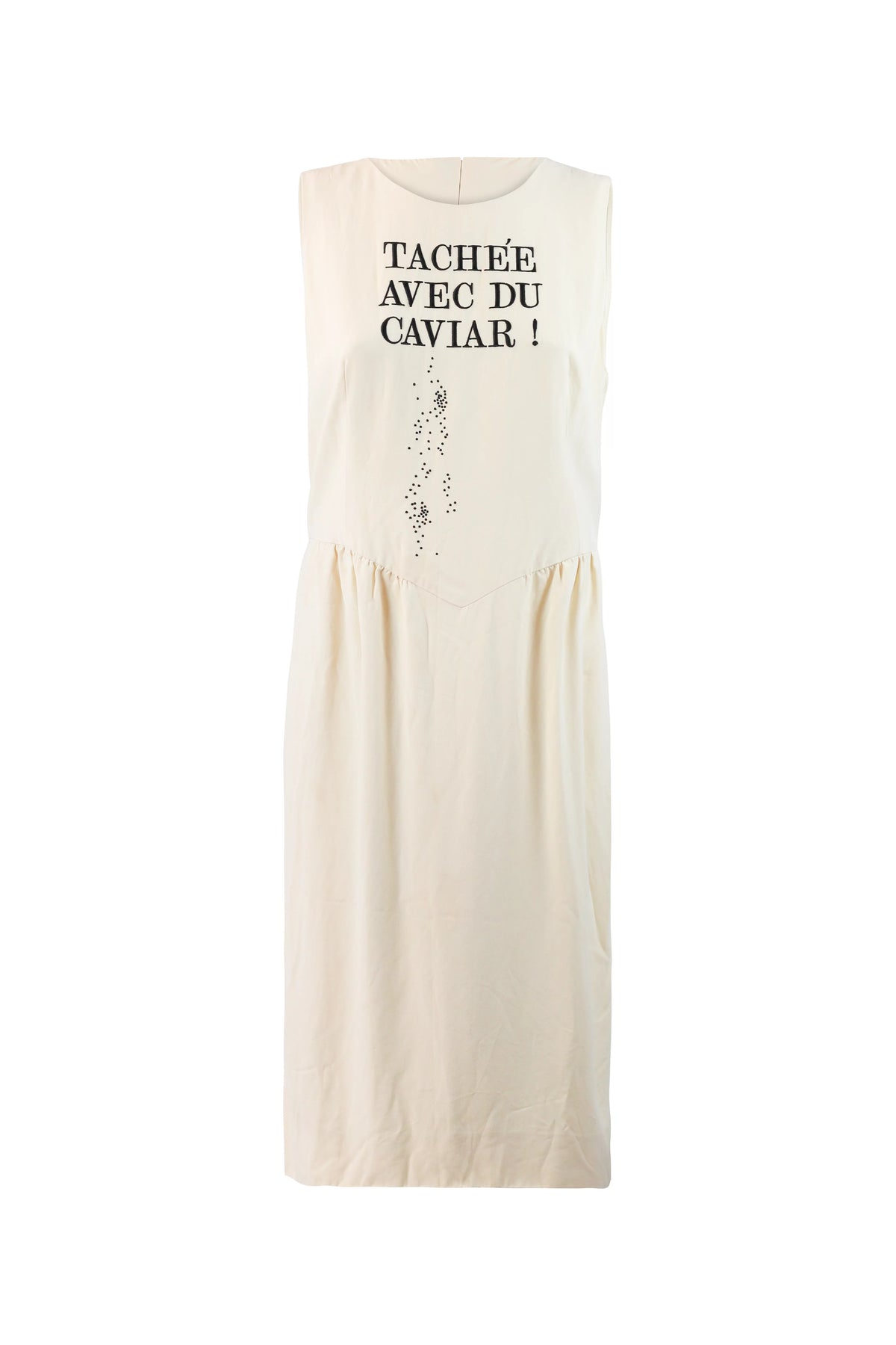 Tachée Avec Du Caviar!" Midi Dress