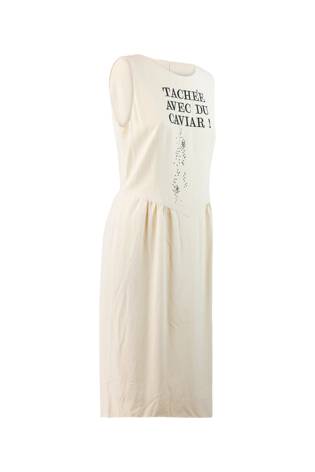 Tachée Avec Du Caviar!" Midi Dress