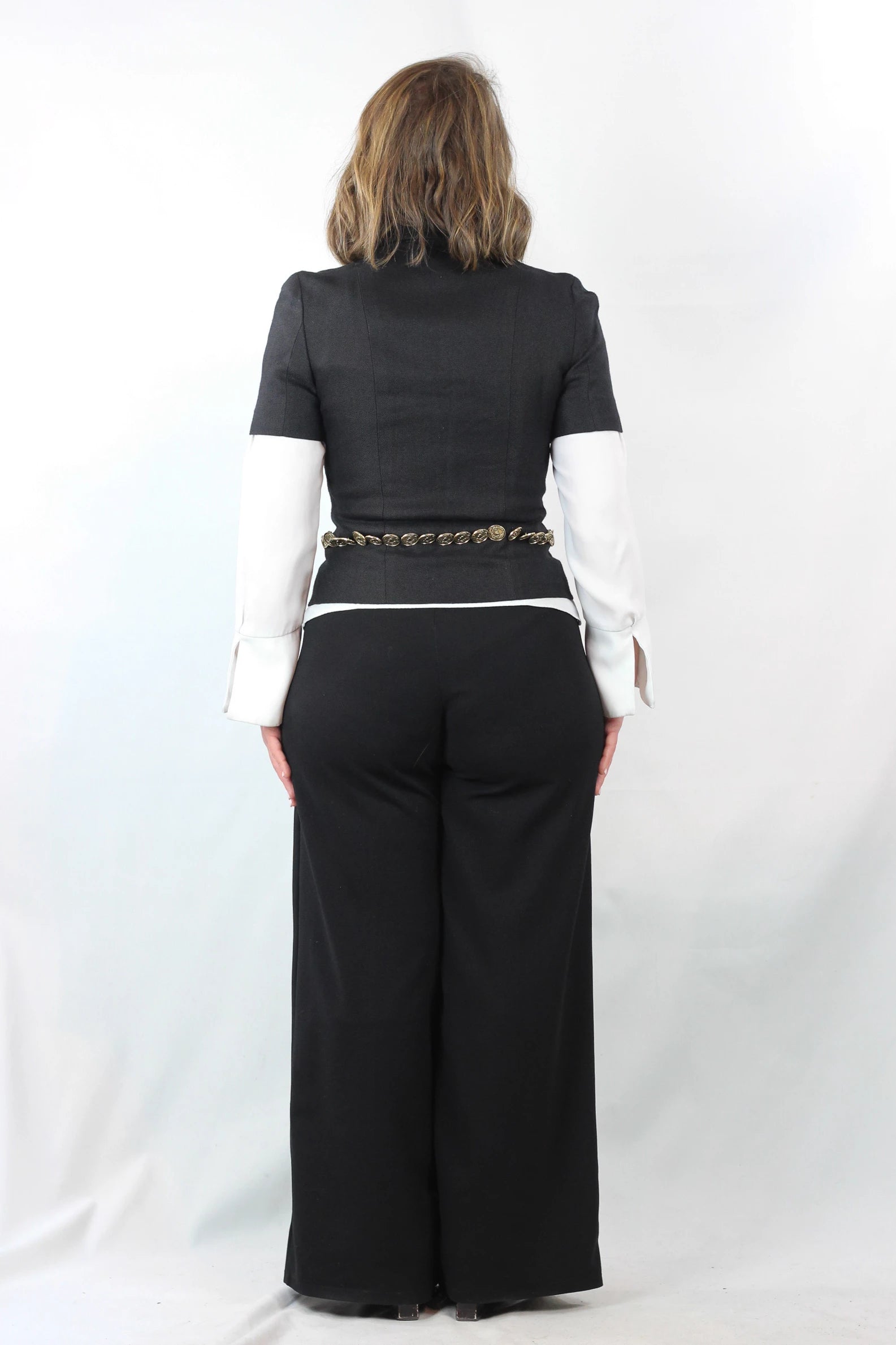 Short-Sleeve Safari-Inspired Jacket