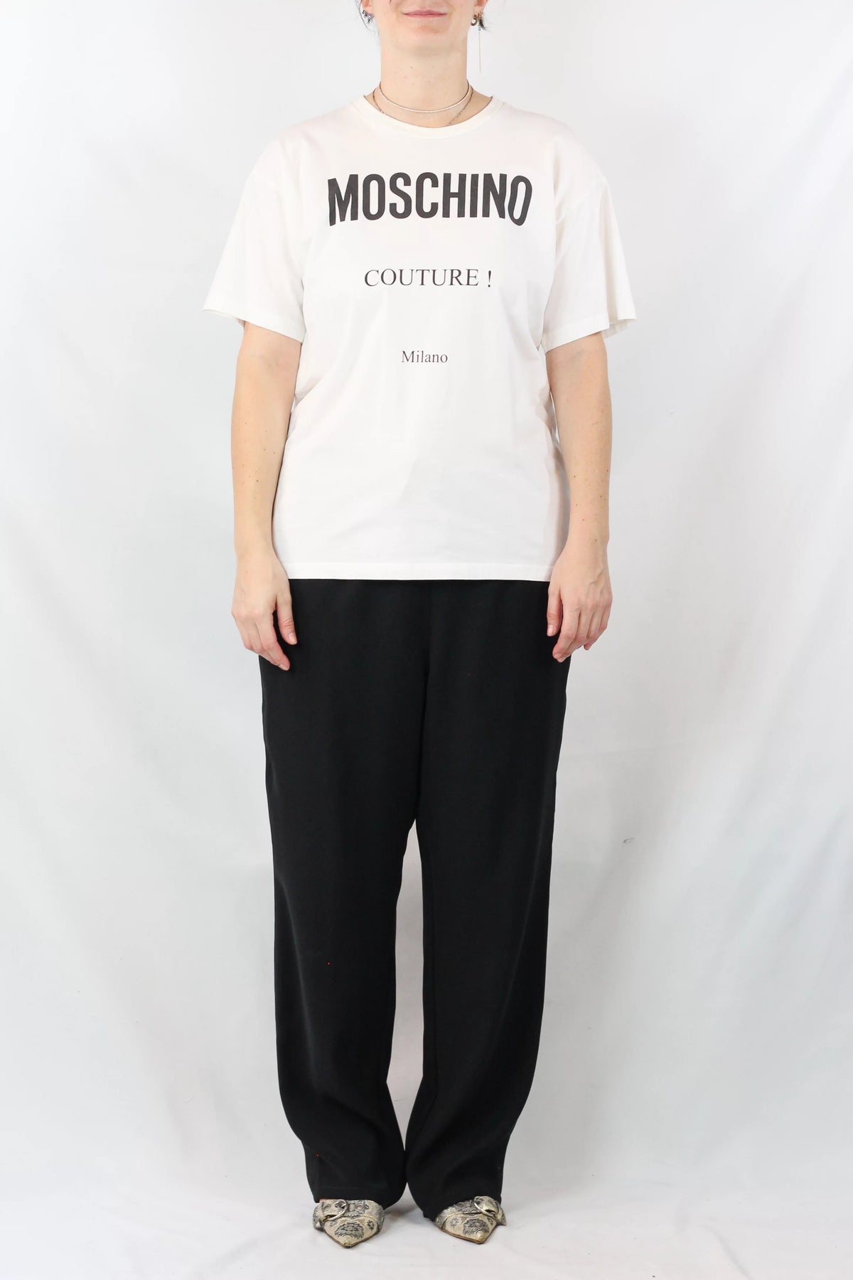 T-shirt in cotone con logo