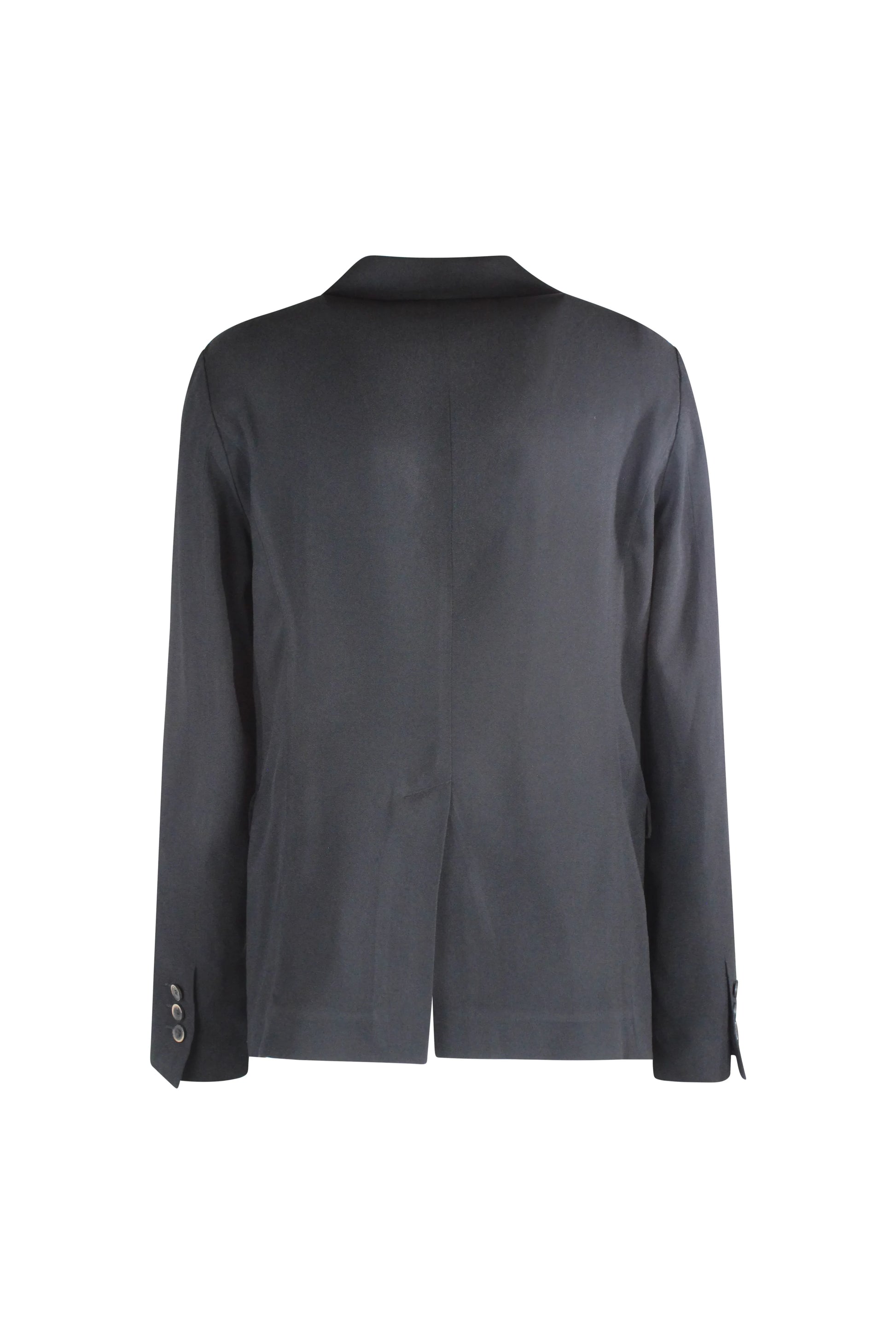 Black Unstructured Blazer