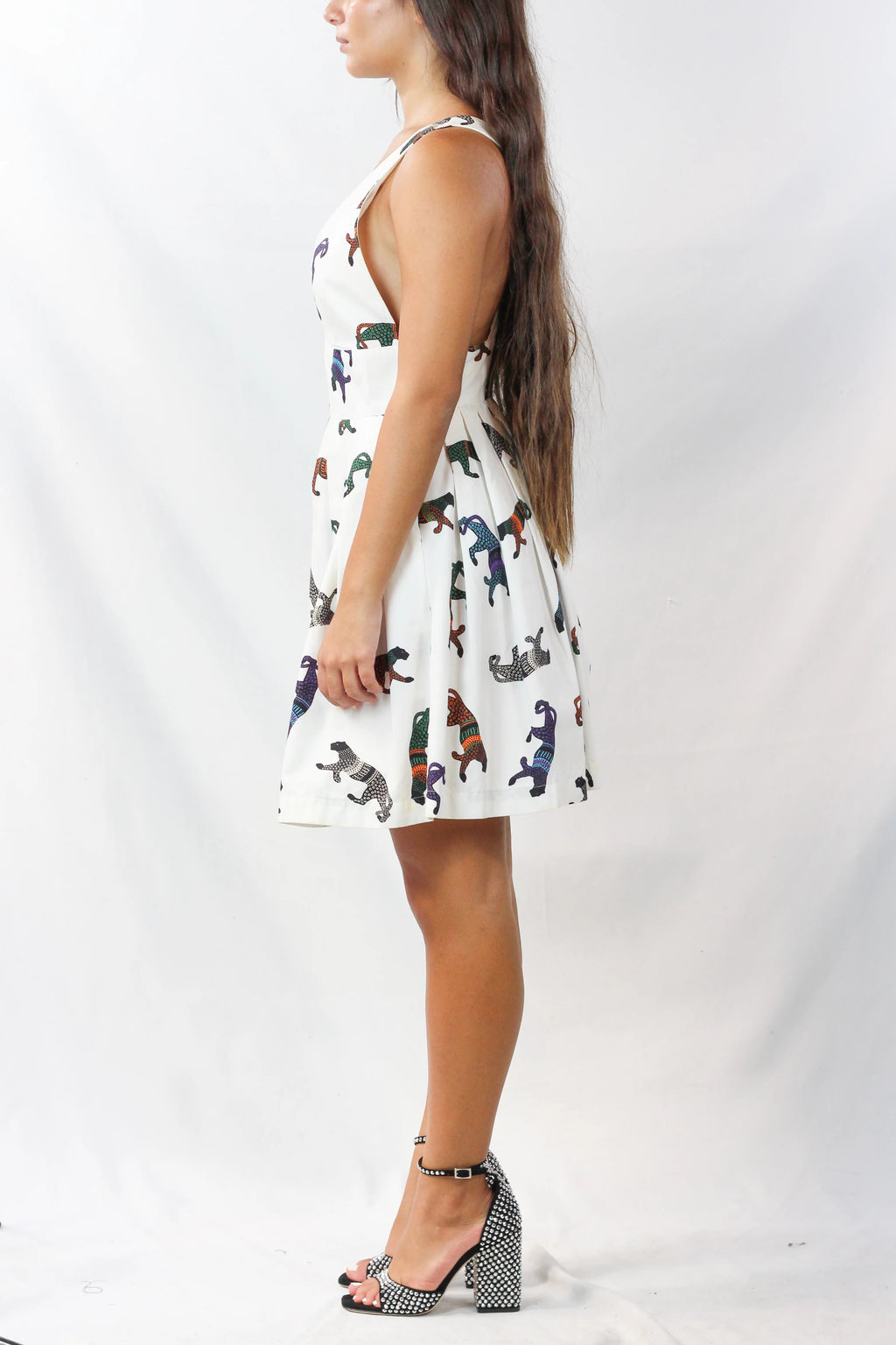 Cotton Printed Mini Dress SS2013