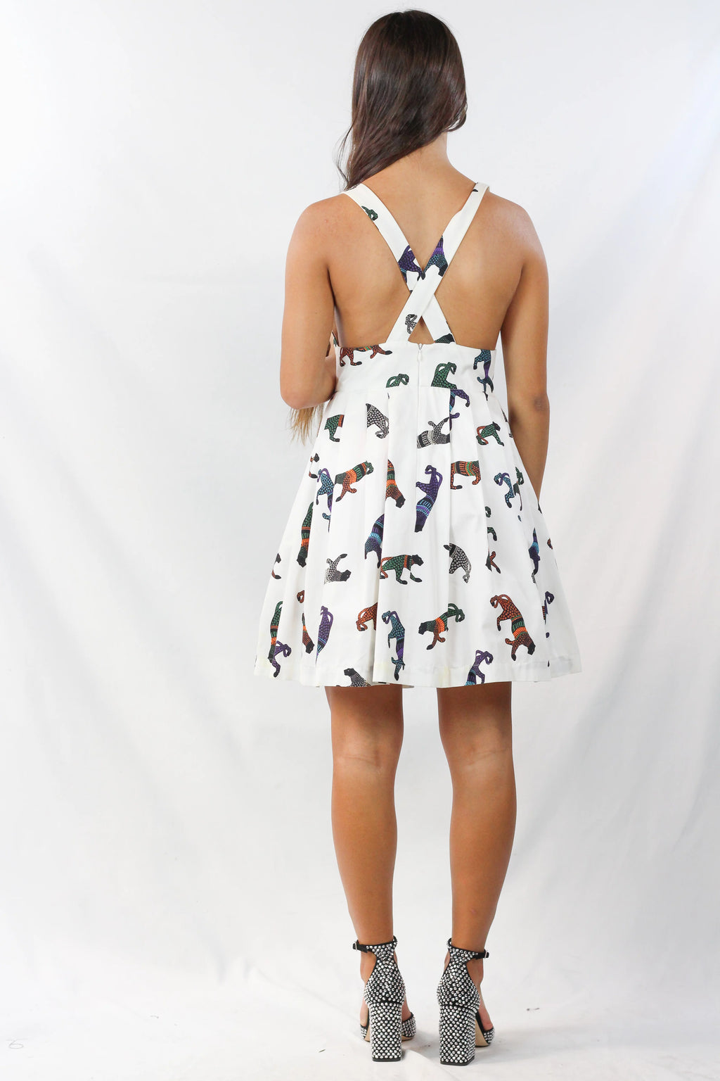 Cotton Printed Mini Dress SS2013