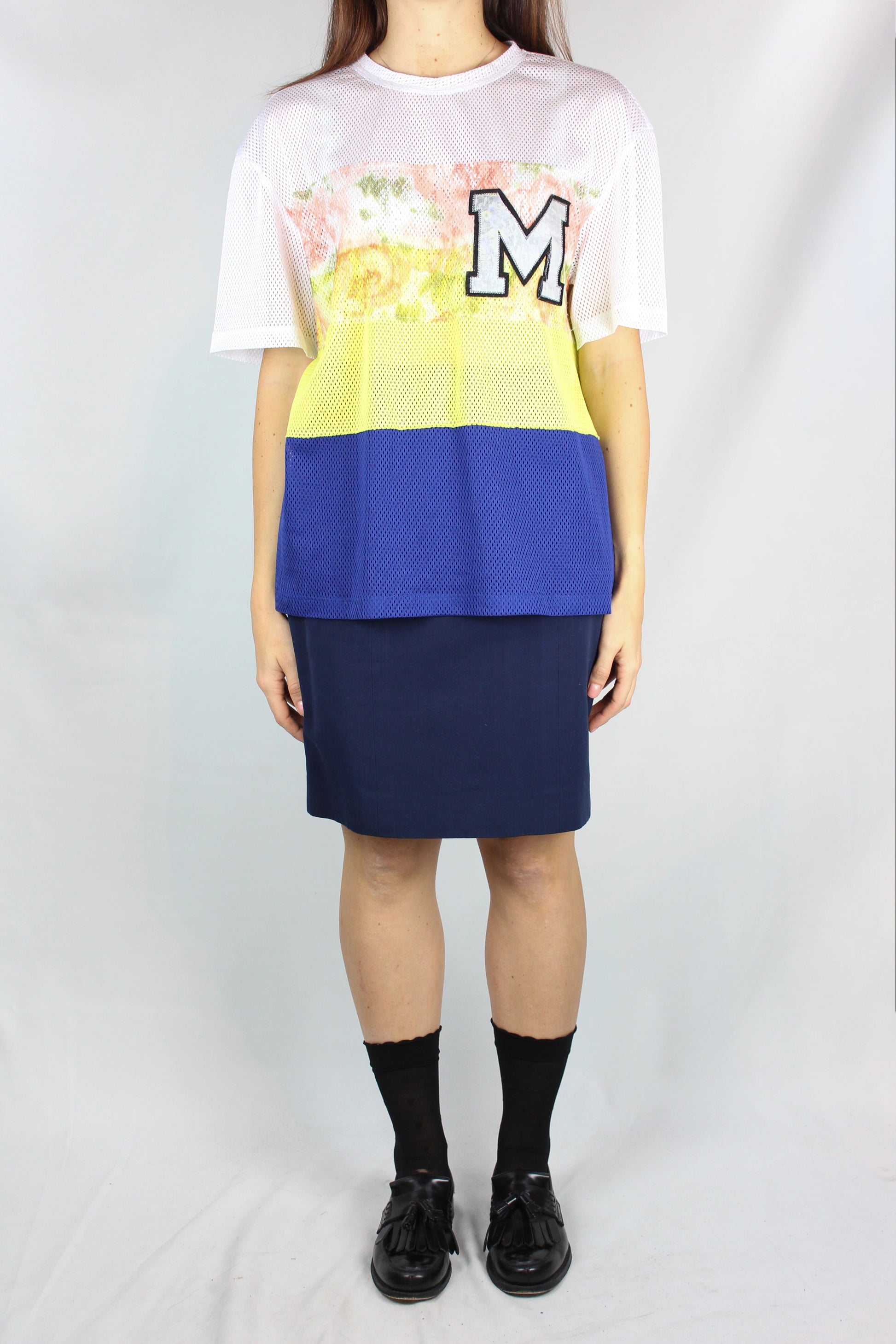 Sport-Inspired Oversized T-Shirt
