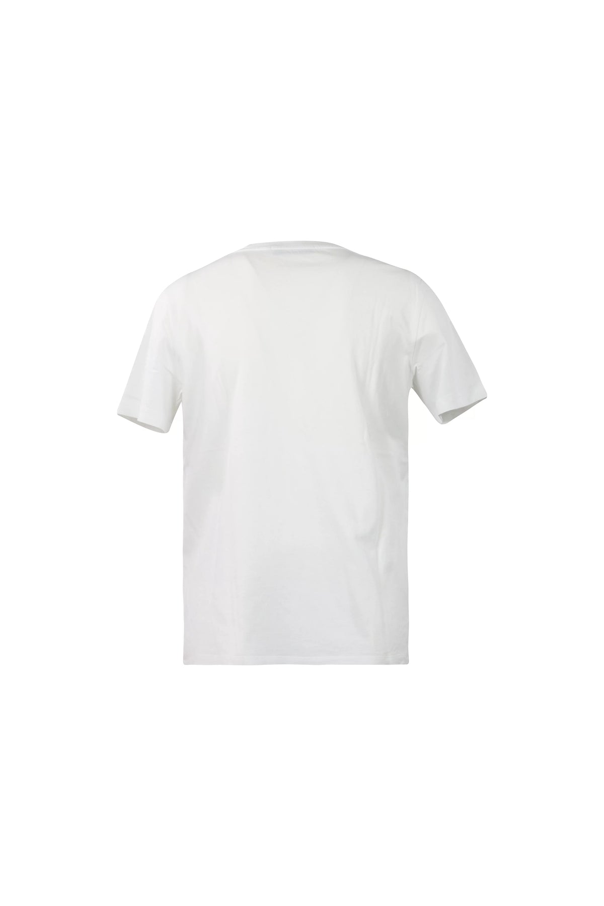 White Cotton Tee with Pois