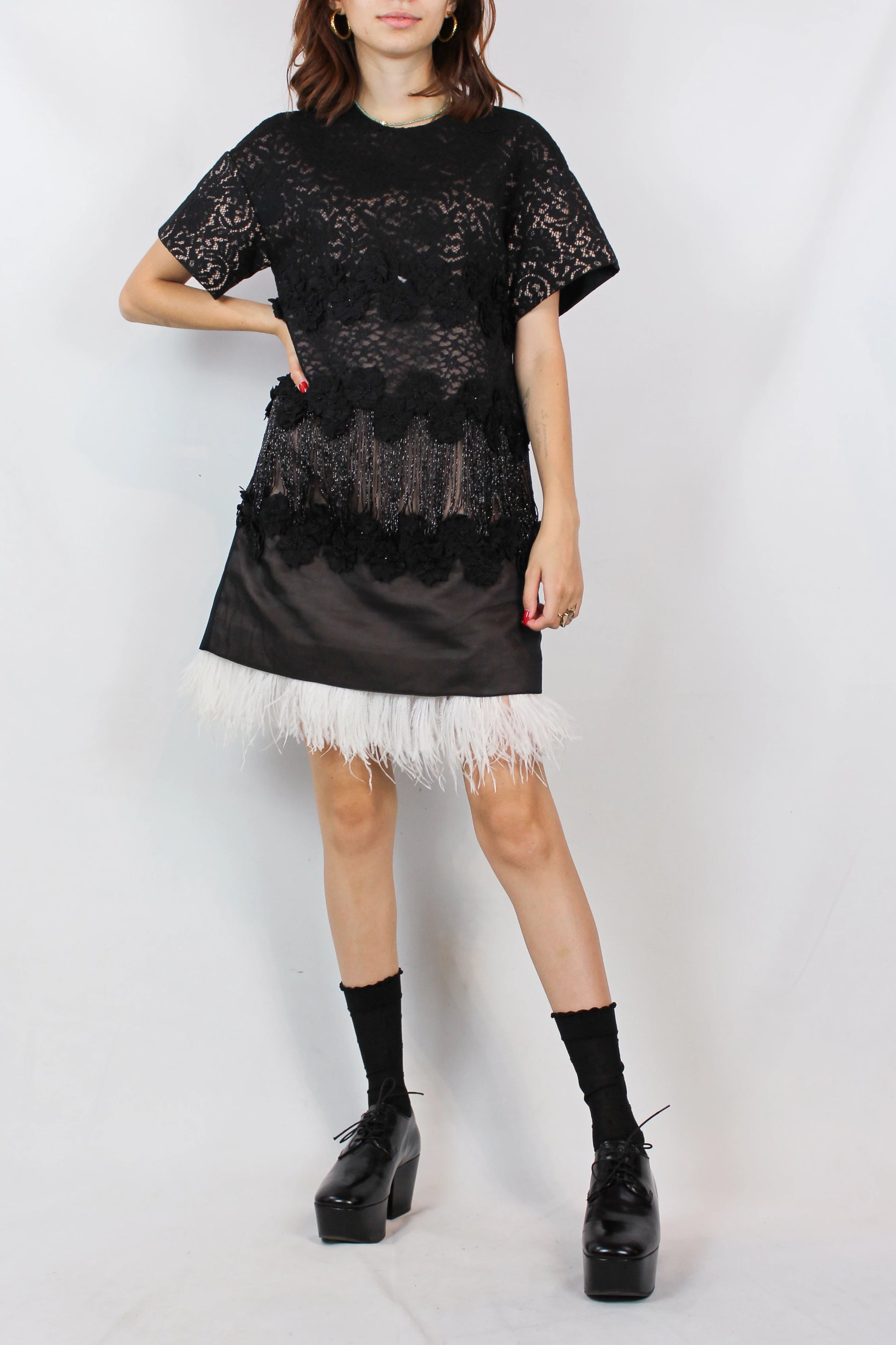 Beaded and embroidered dress Pre-Fall2015