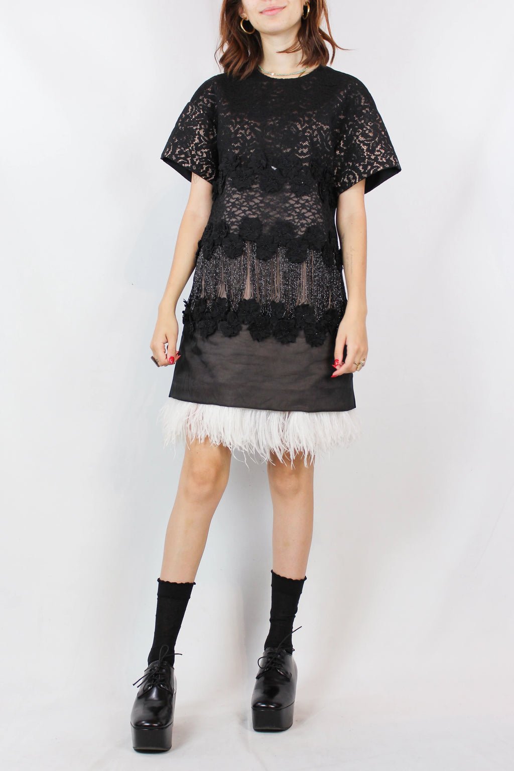 Beaded and embroidered dress Pre-Fall2015