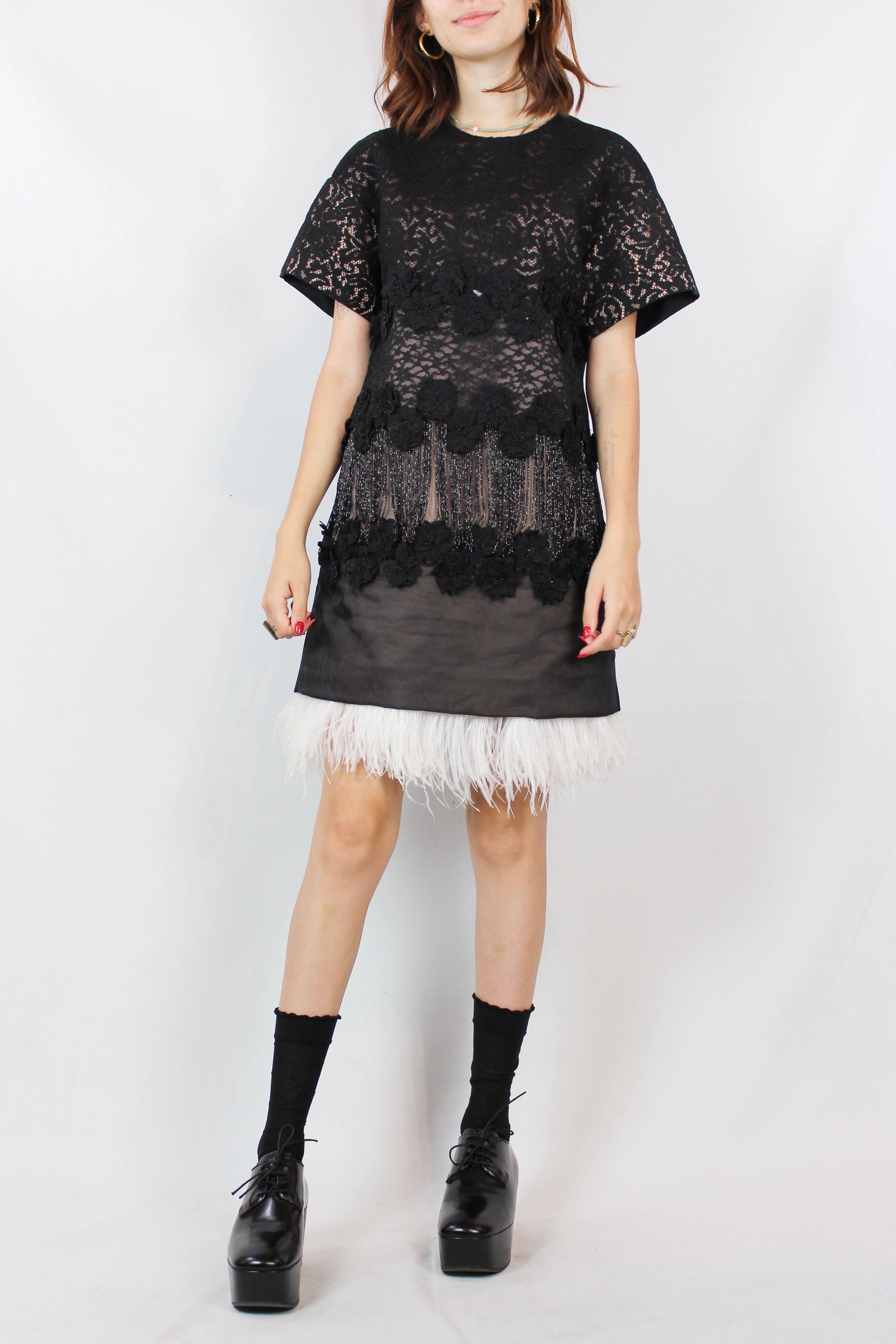 Beaded and embroidered dress Pre-Fall2015