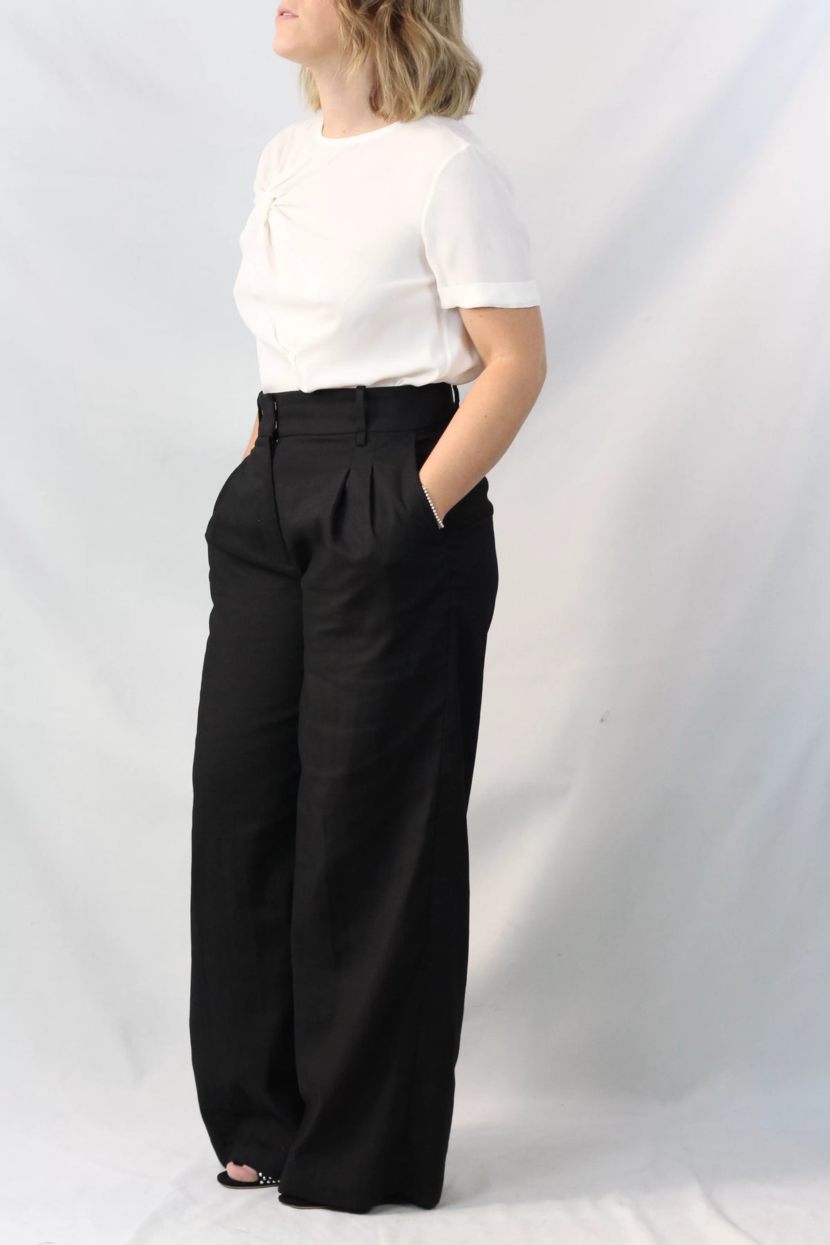 Silk Twist-Knot Top