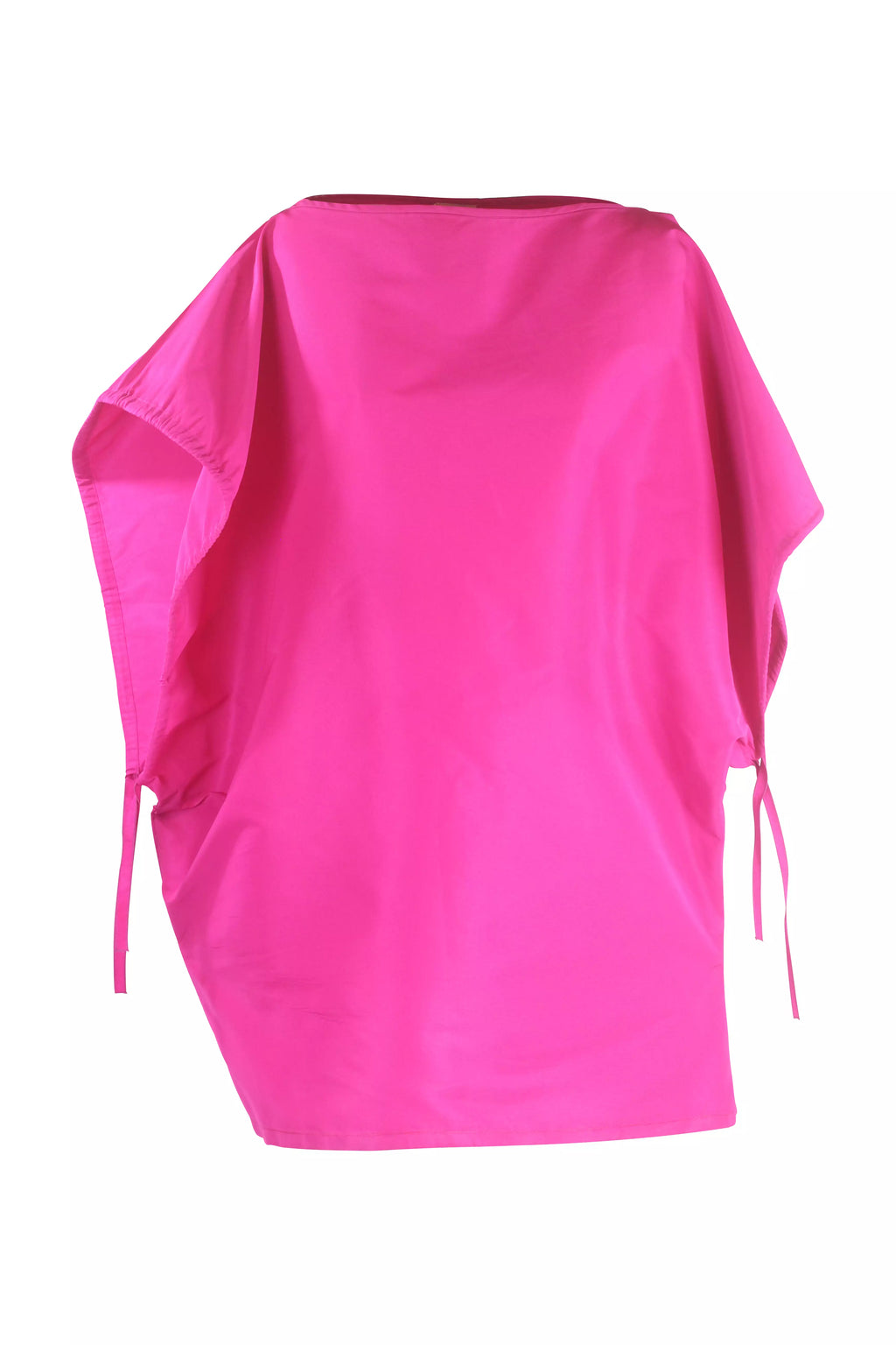 Fuchsia Structured Batwing Mini Dress Resort2020