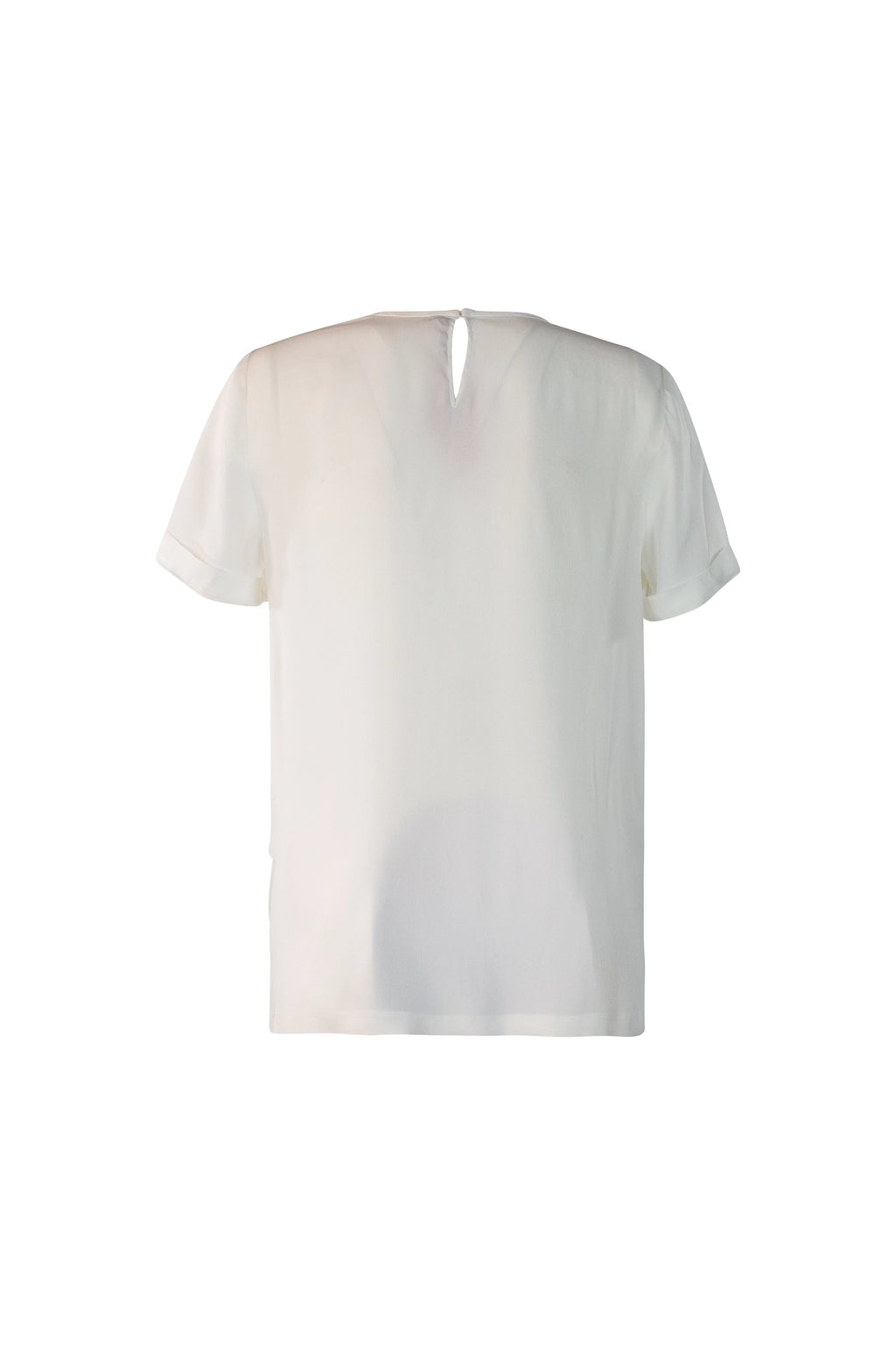 Top in seta con nodo