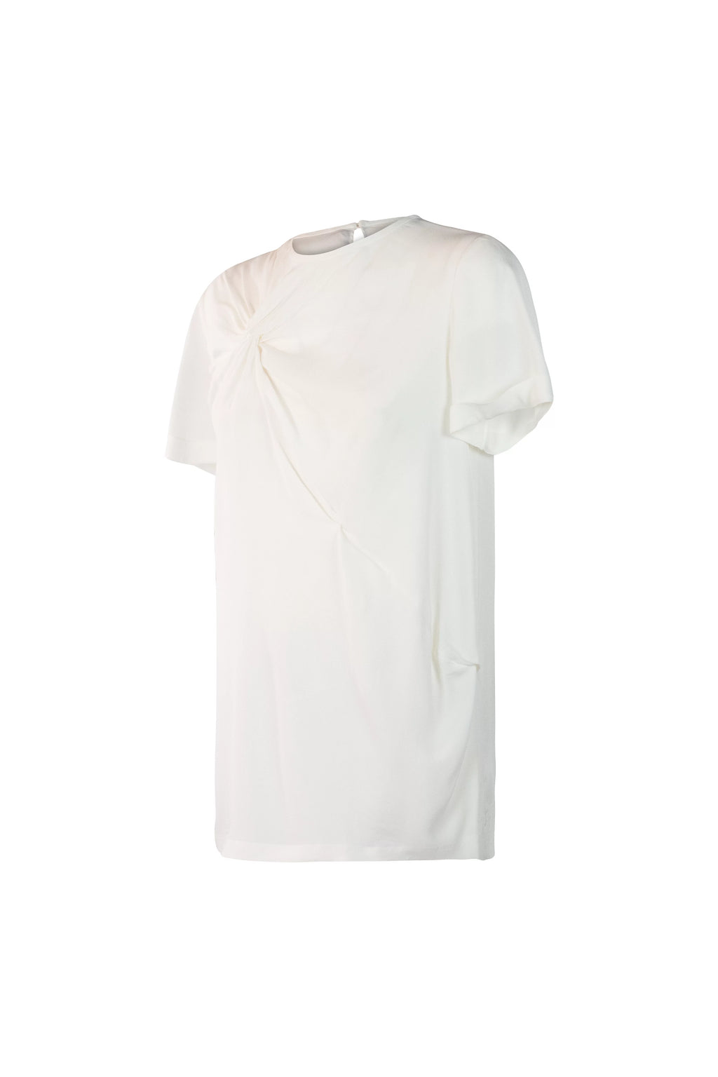 Top in seta con nodo