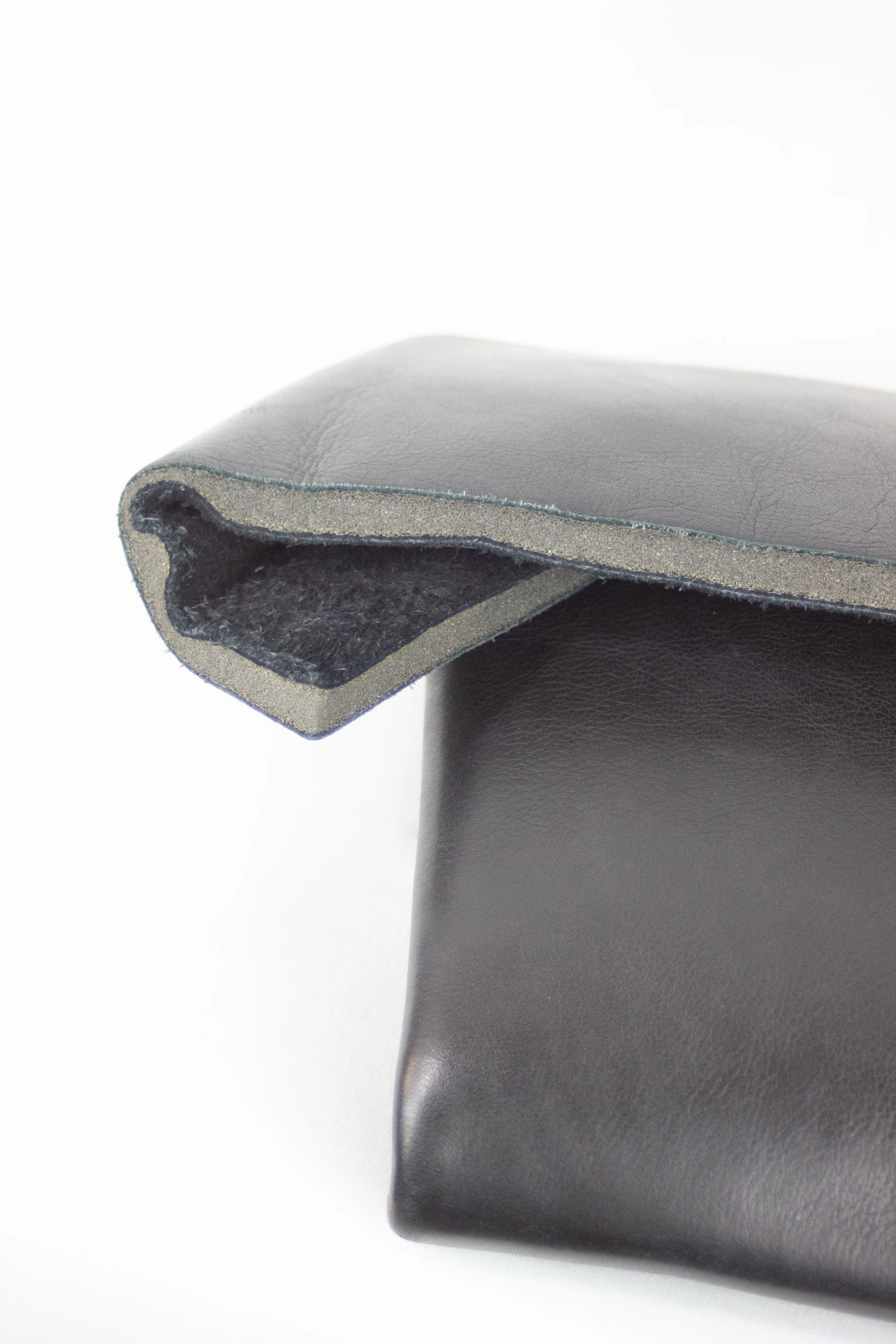 Asymmetric neoprene pochette
