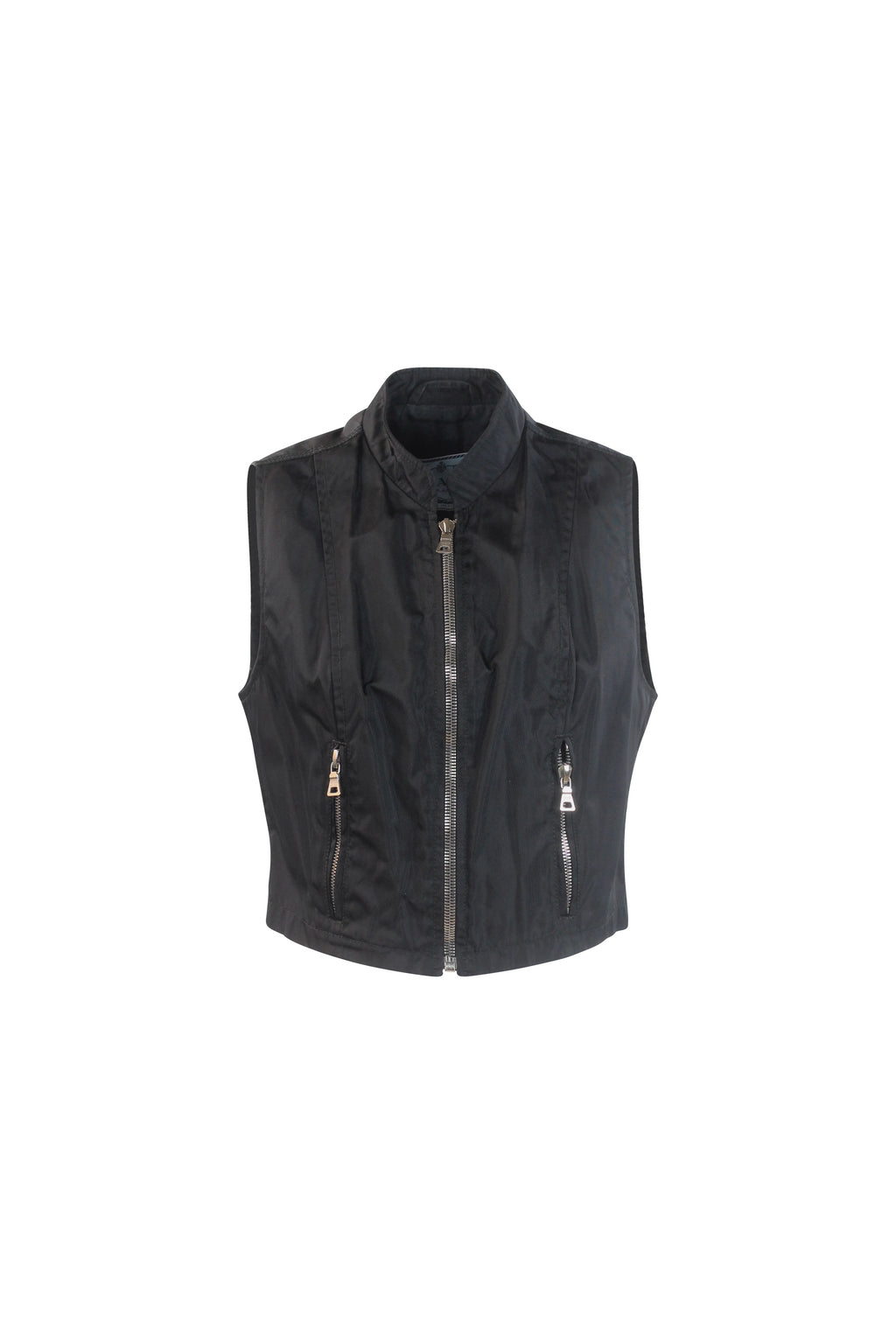 Black Nylon Vest SS1995