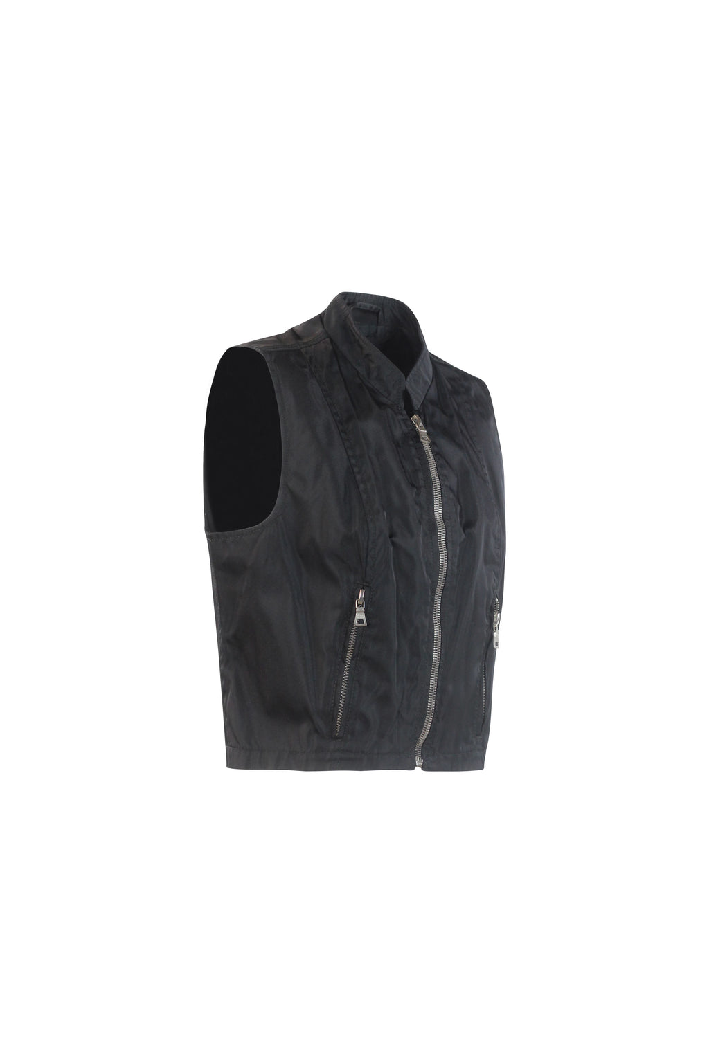 Black Nylon Vest SS1995