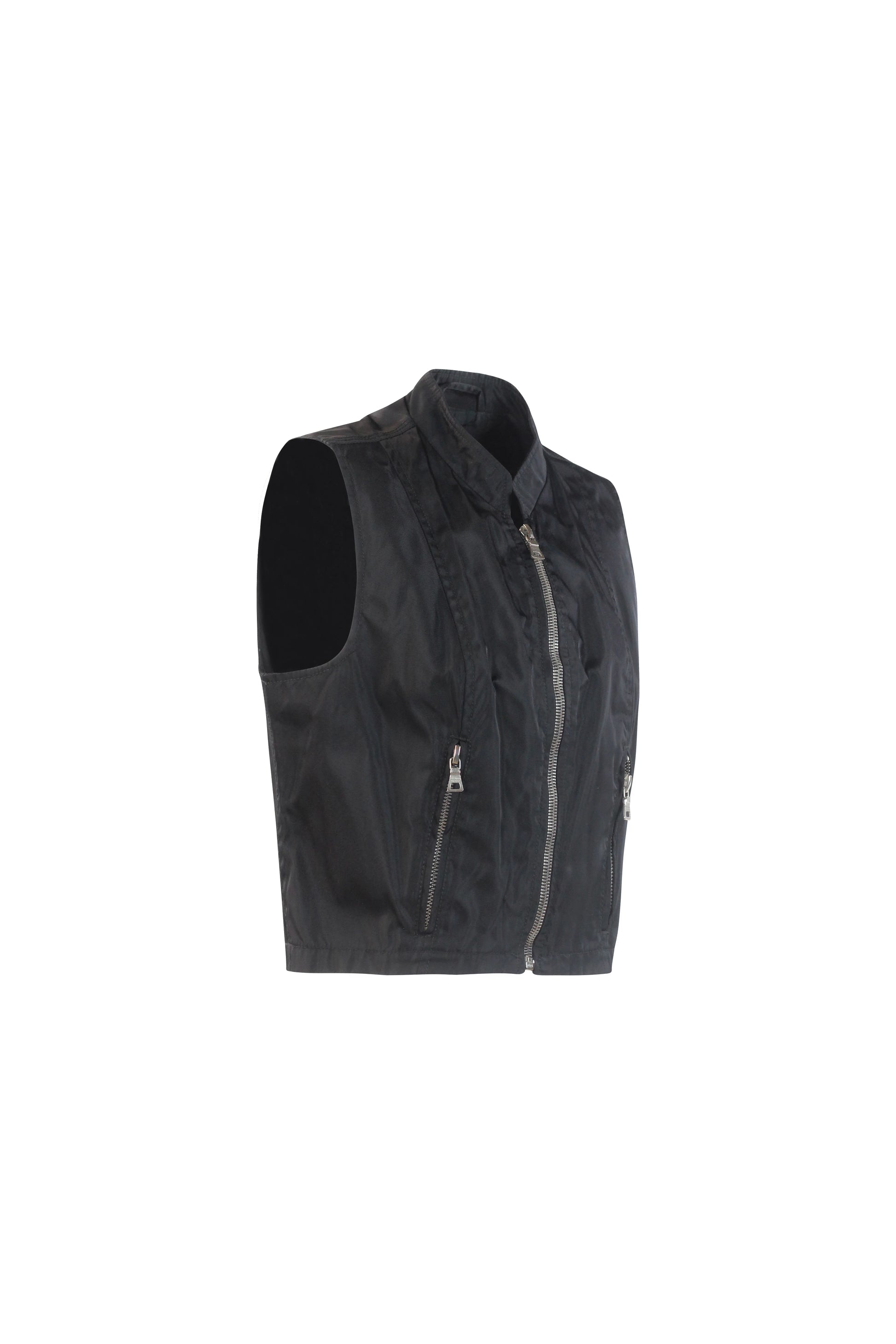 Black Nylon Vest SS1995