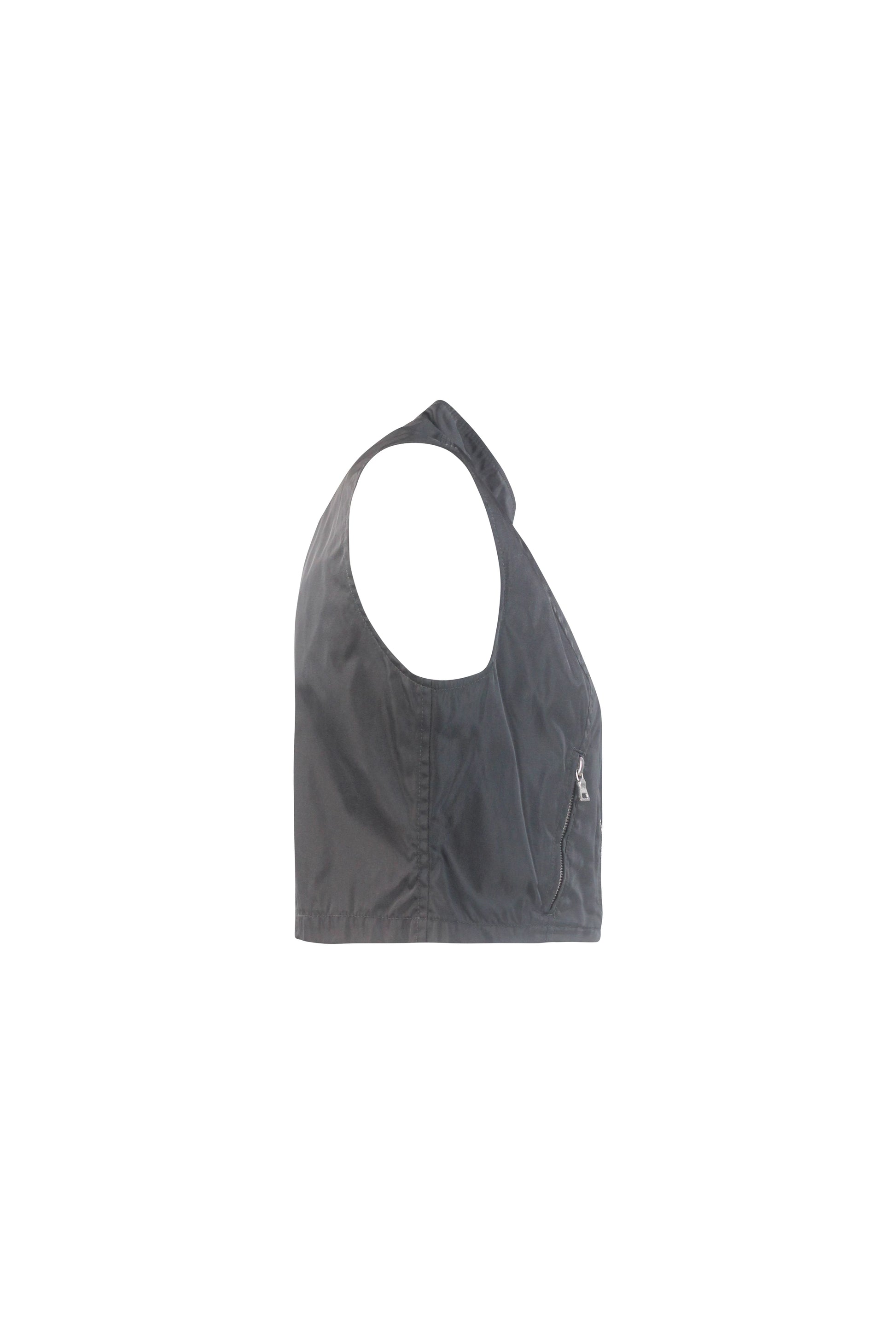 Black Nylon Vest SS1995