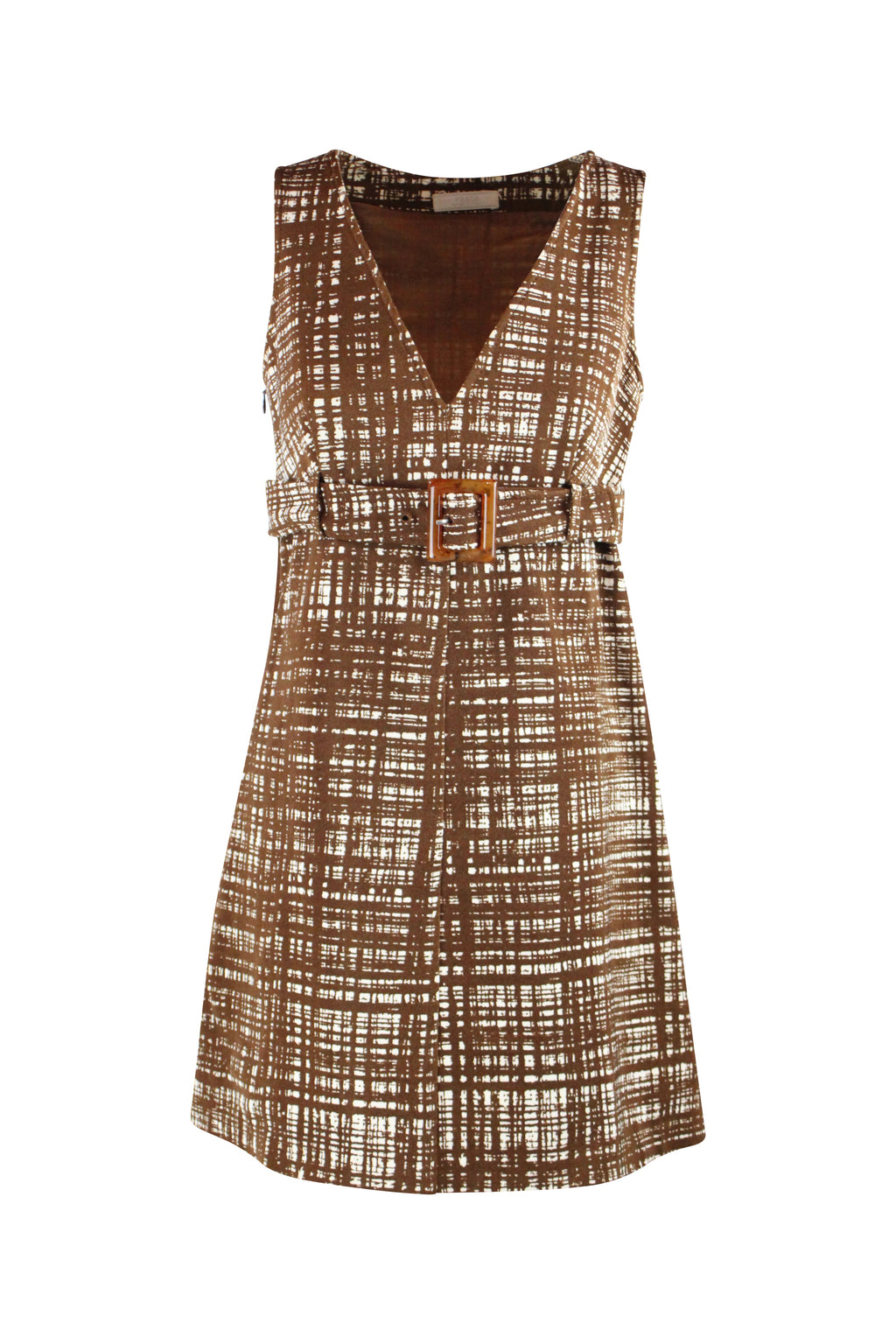 Vintage Prada Cotton Dress with Original Belt SS1996