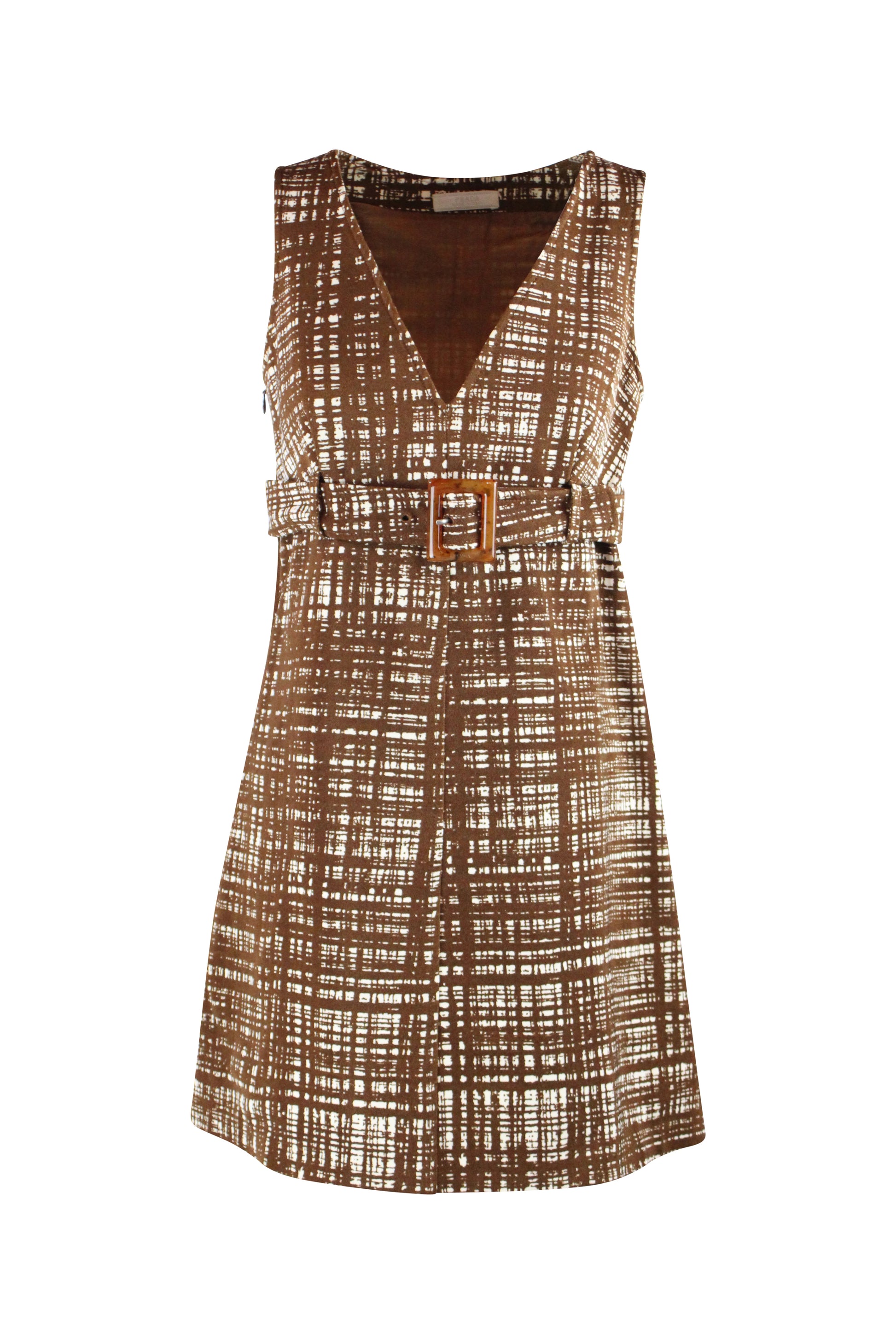 Vintage Prada Cotton Dress with Original Belt SS1996