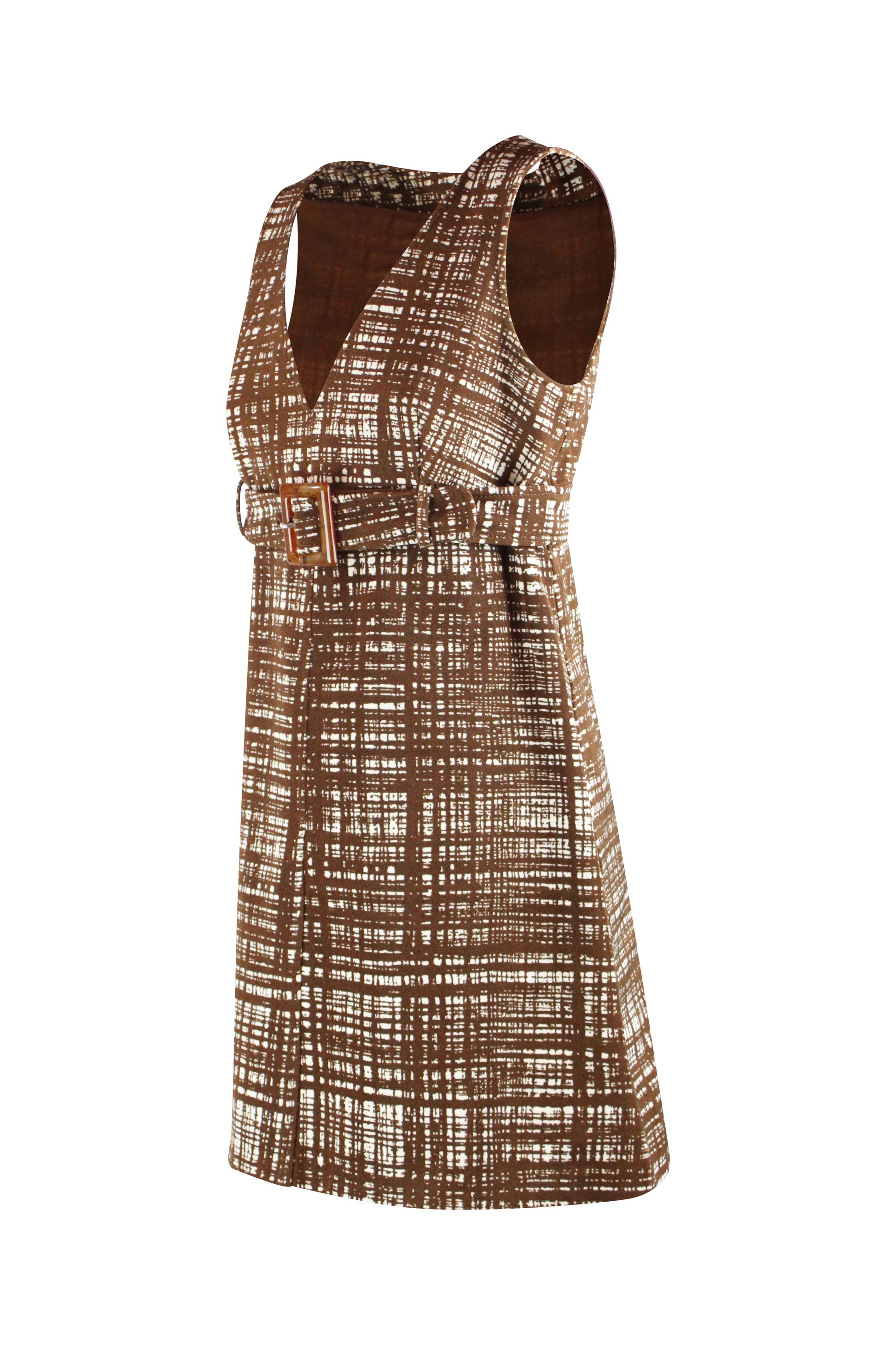 Vintage Prada Cotton Dress with Original Belt SS1996