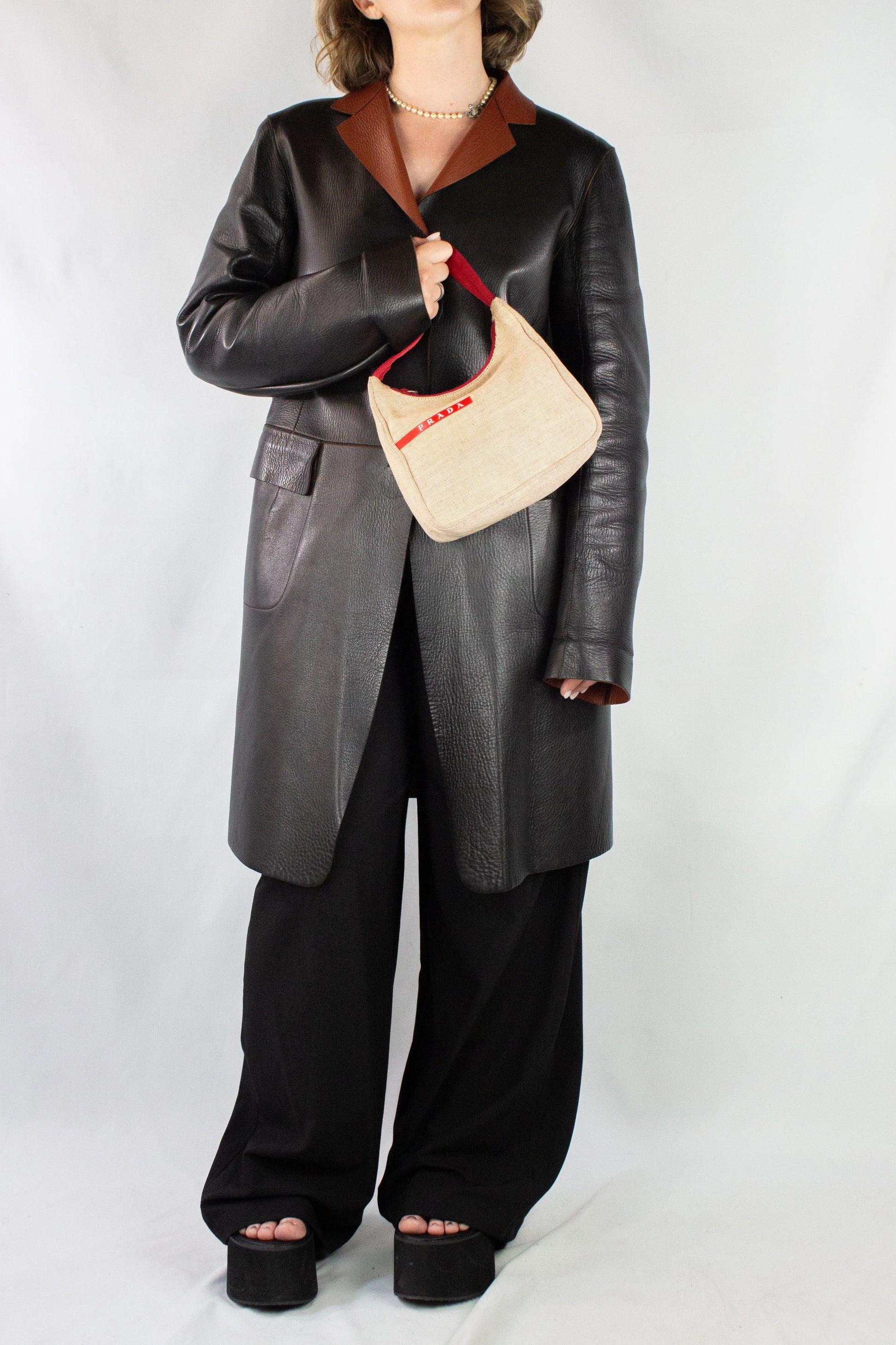 Red shoulder bag SS1999
