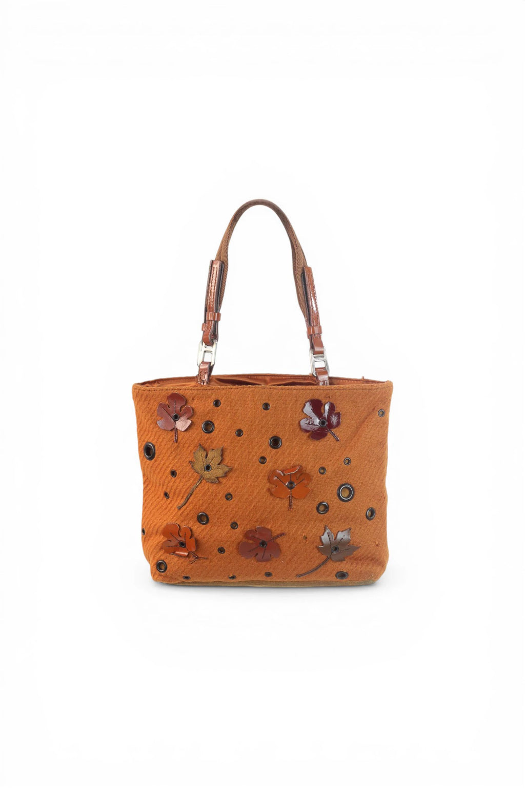 Orange Wool Small Tote Bag FW1999