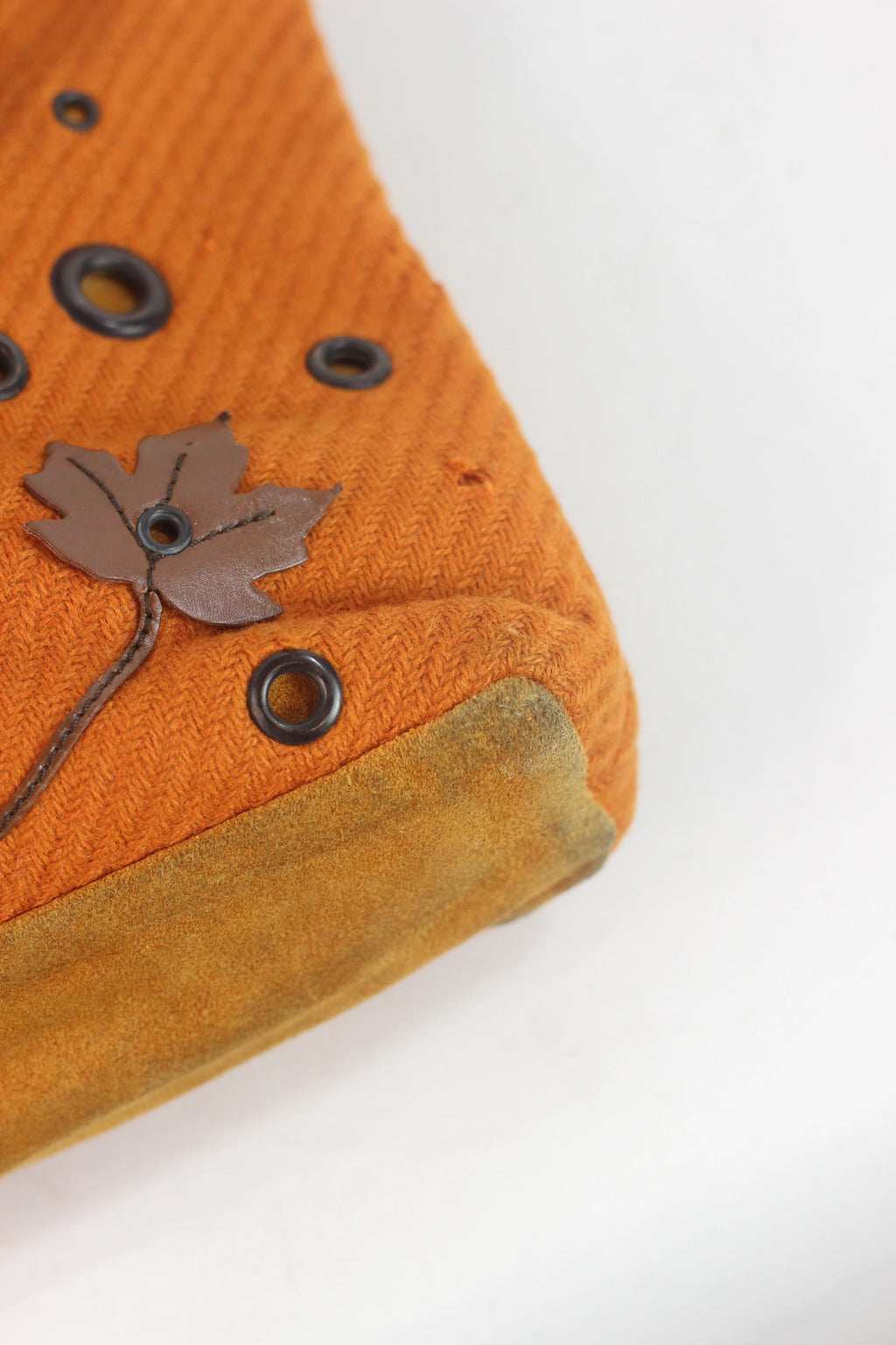 Orange Wool Small Tote Bag FW1999