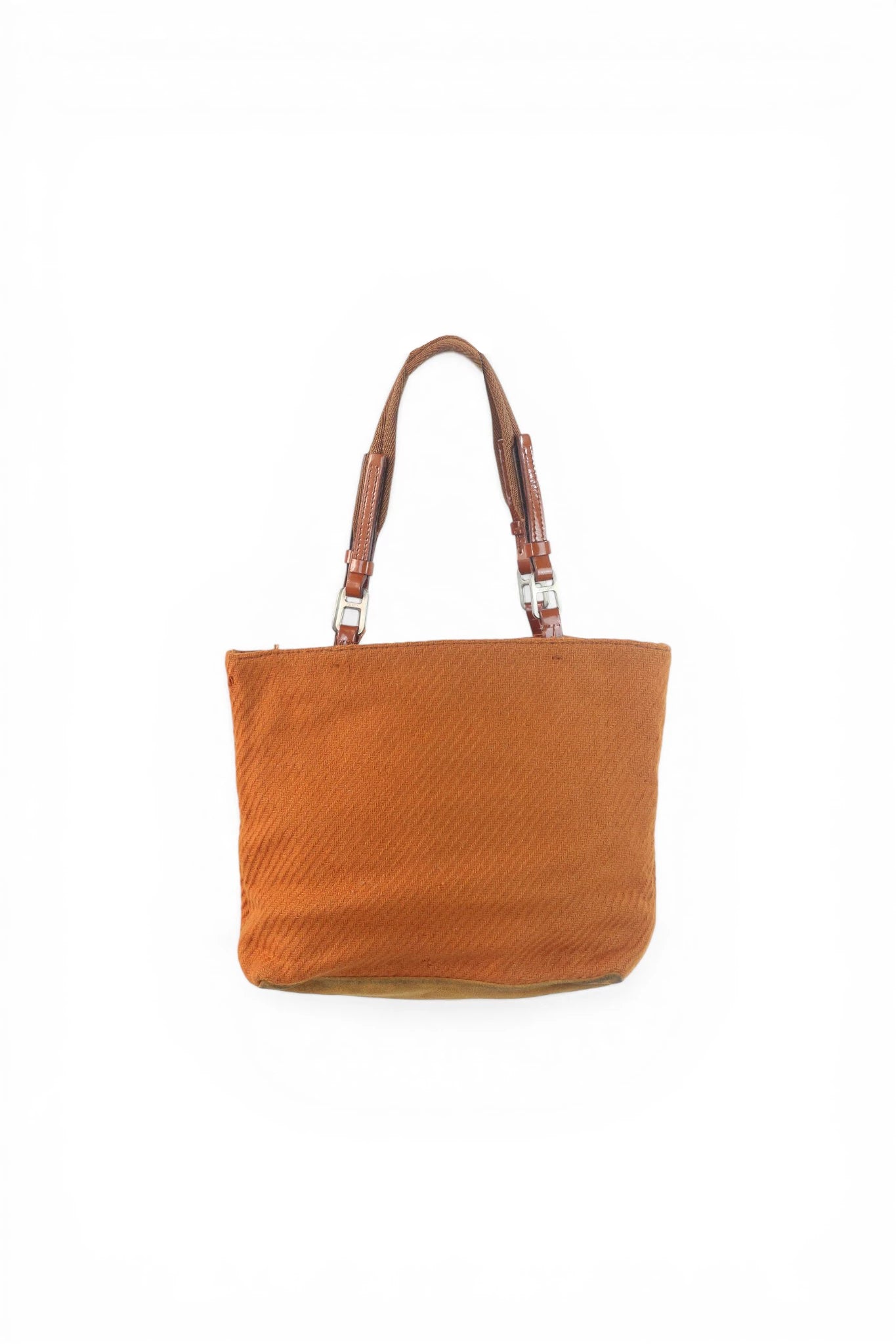 Orange Wool Small Tote Bag FW1999