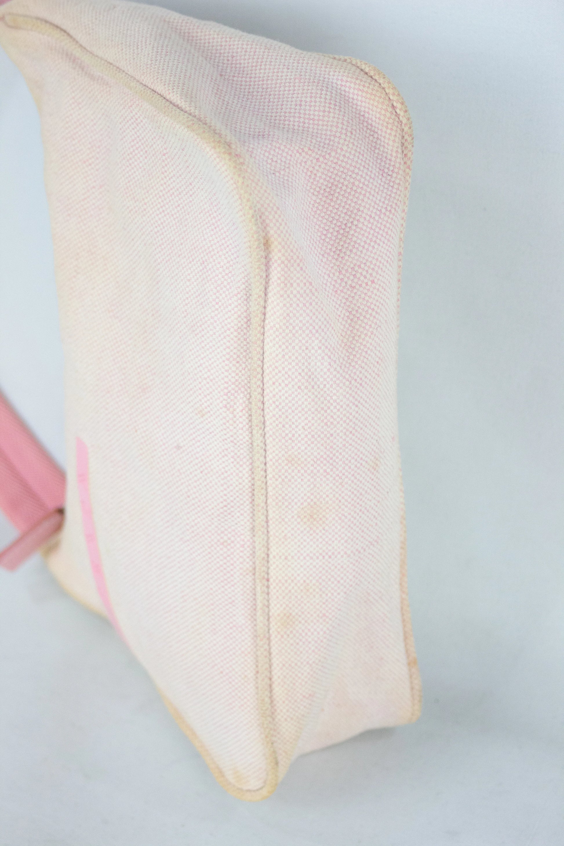 Pink canvas shoulder bag SS1999