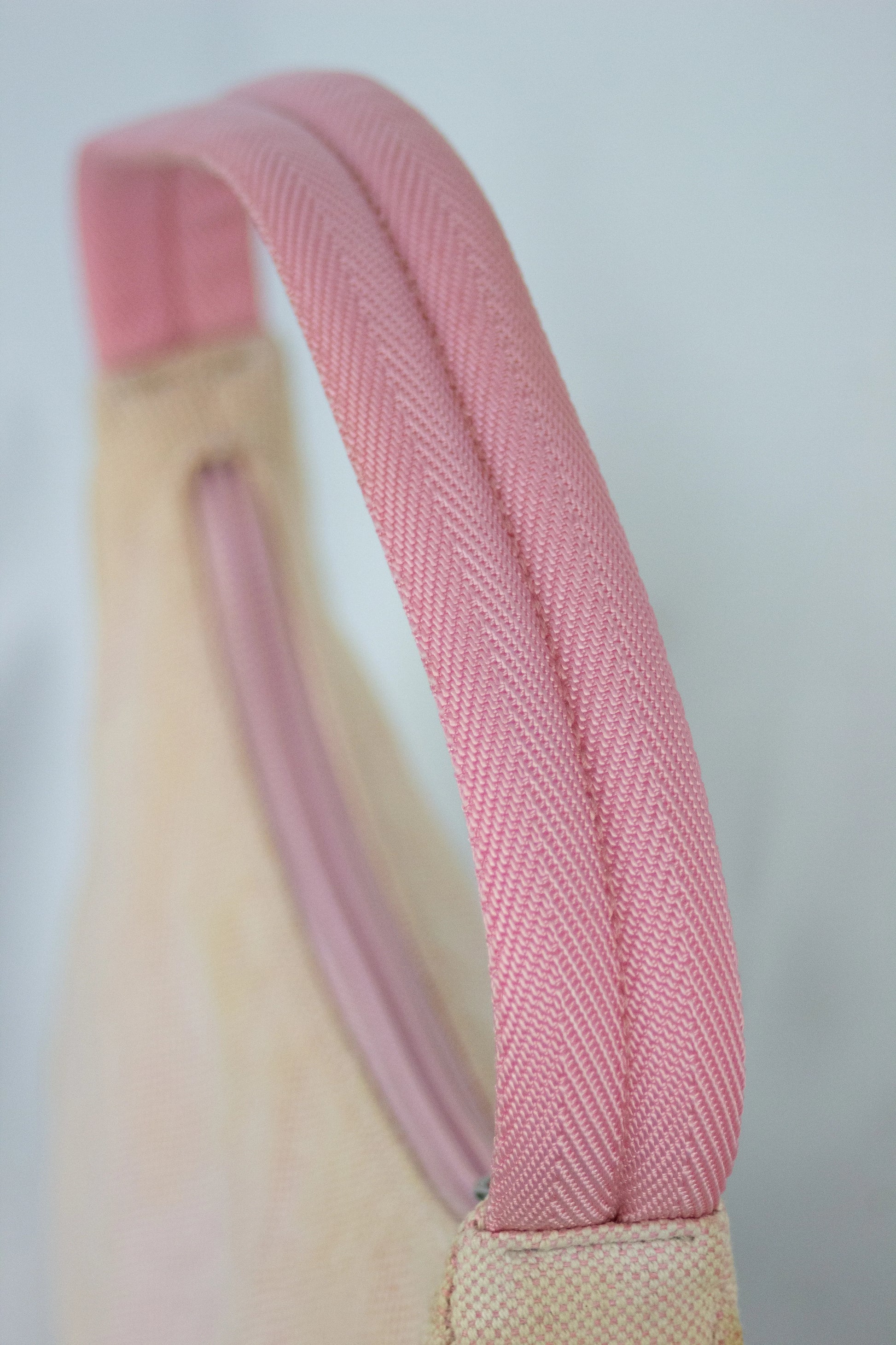 Pink canvas shoulder bag SS1999