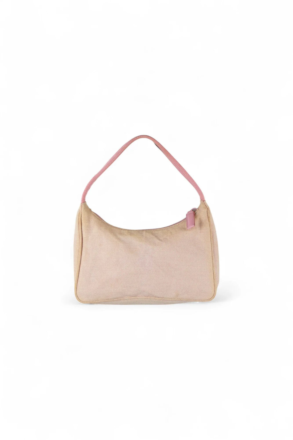 Pink canvas shoulder bag SS1999
