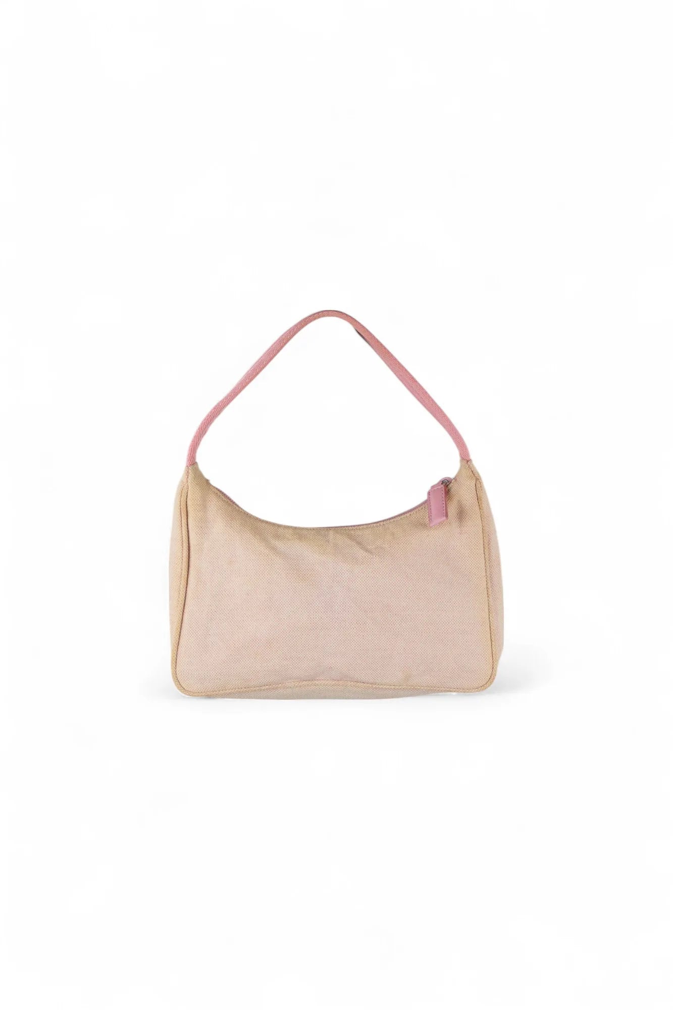 Pink canvas shoulder bag SS1999