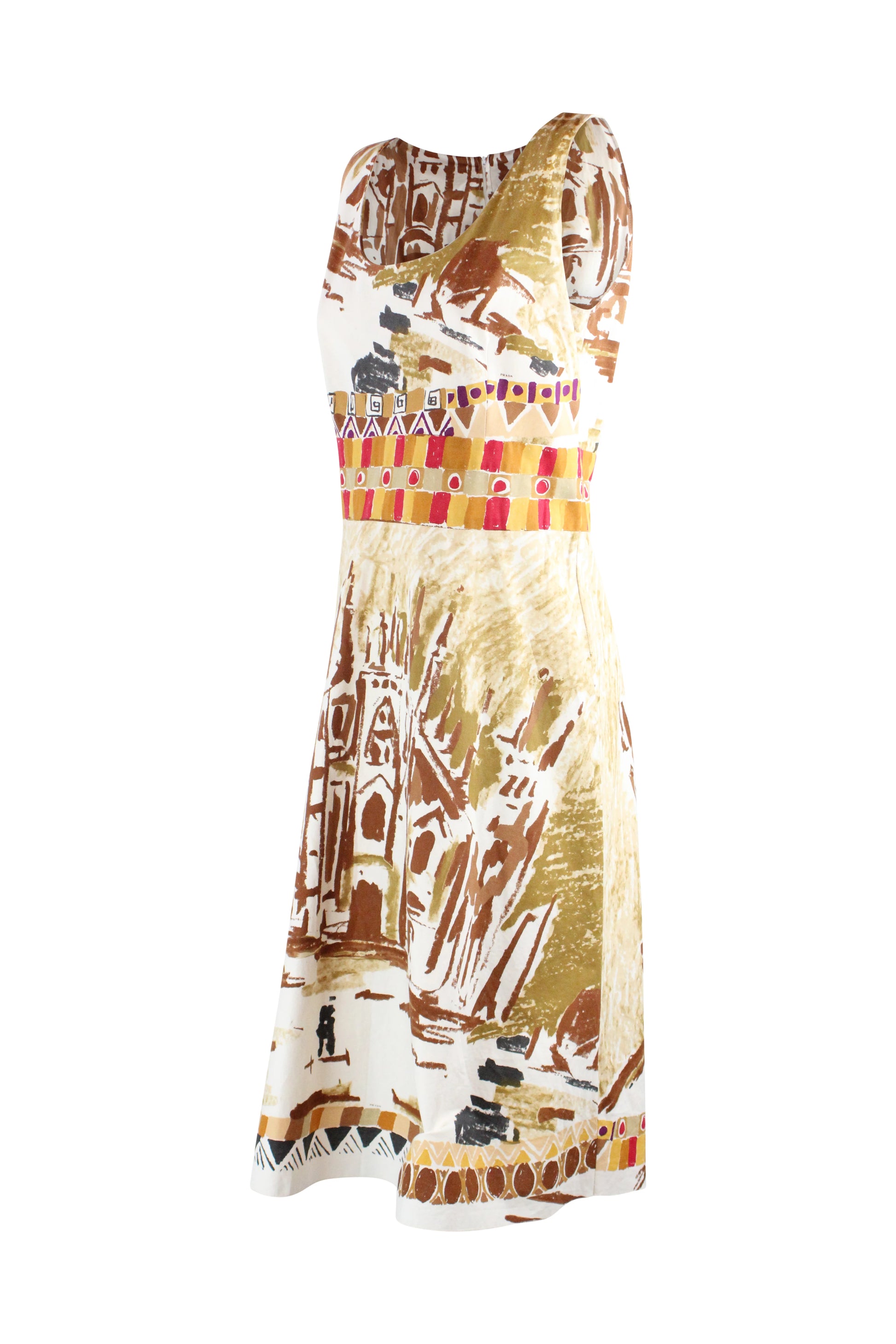 Milano Print Dress SS2004