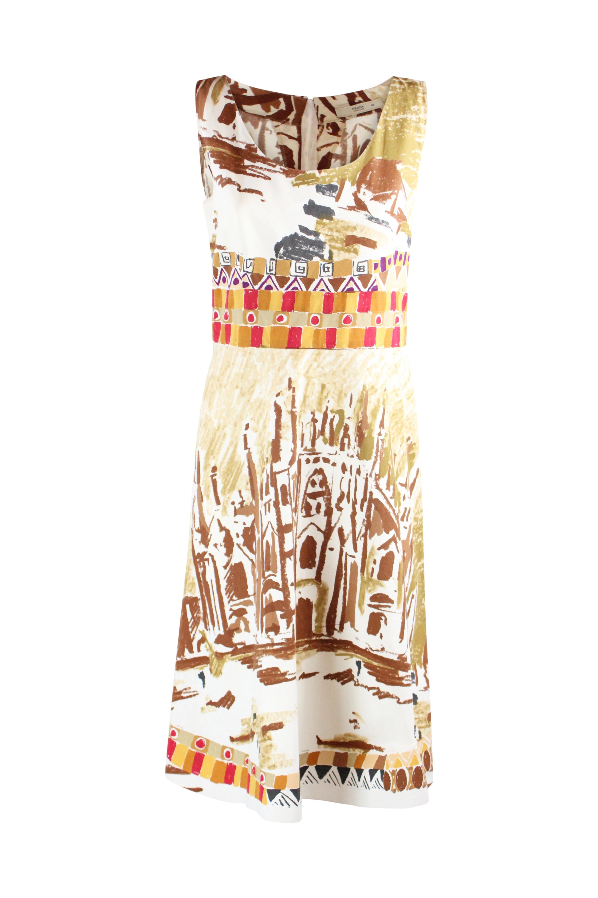 Milano Print Dress SS2004