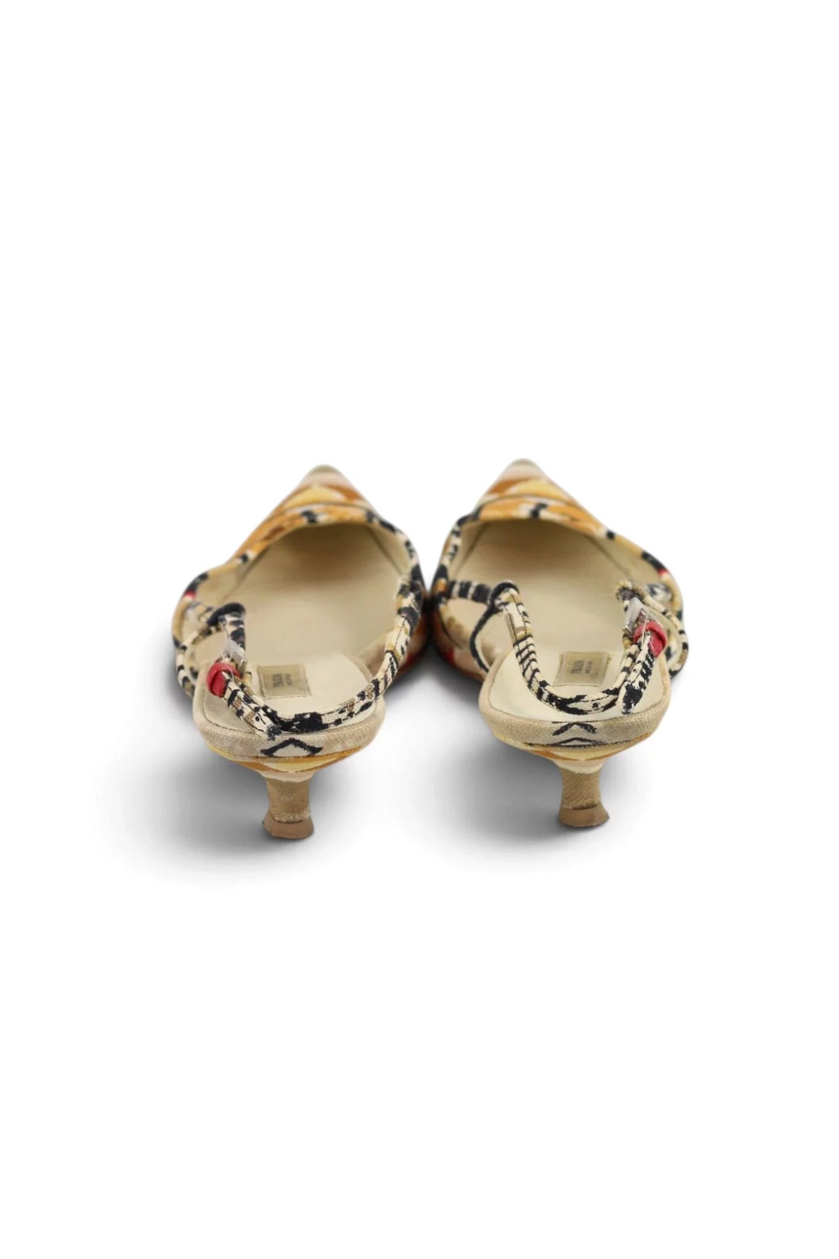 Milano Print Kitten Heel Slingback SS2004