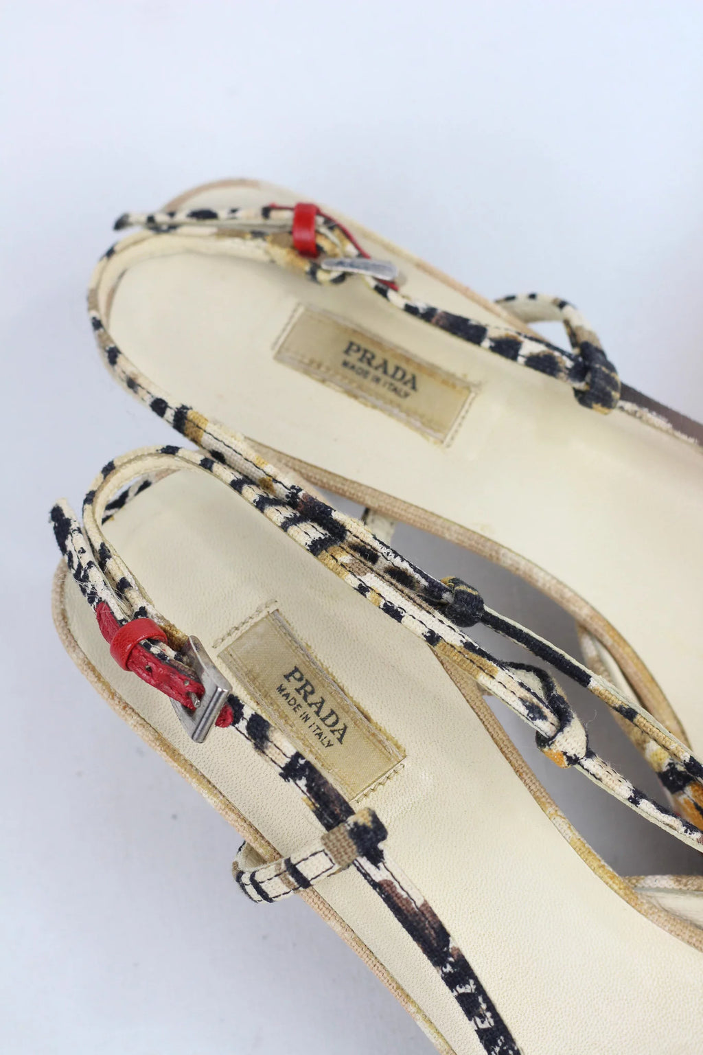 Milano Print Kitten Heel Slingback SS2004