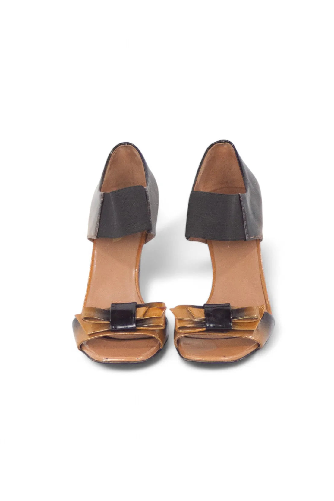 Patent ombre sandals FW2007