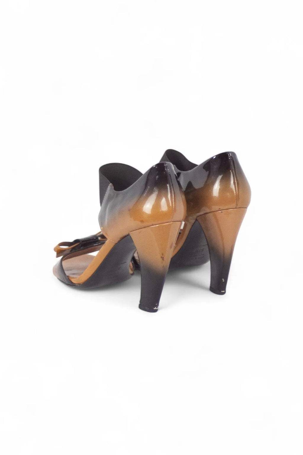Patent ombre sandals FW2007